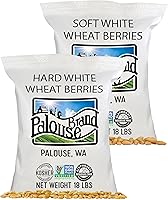 Vista 14 de Grano de trigo blanco duro verificado sin OMG 100% sin irradiar Kosher Parve Cosechado en EUA Con rastreo de campo