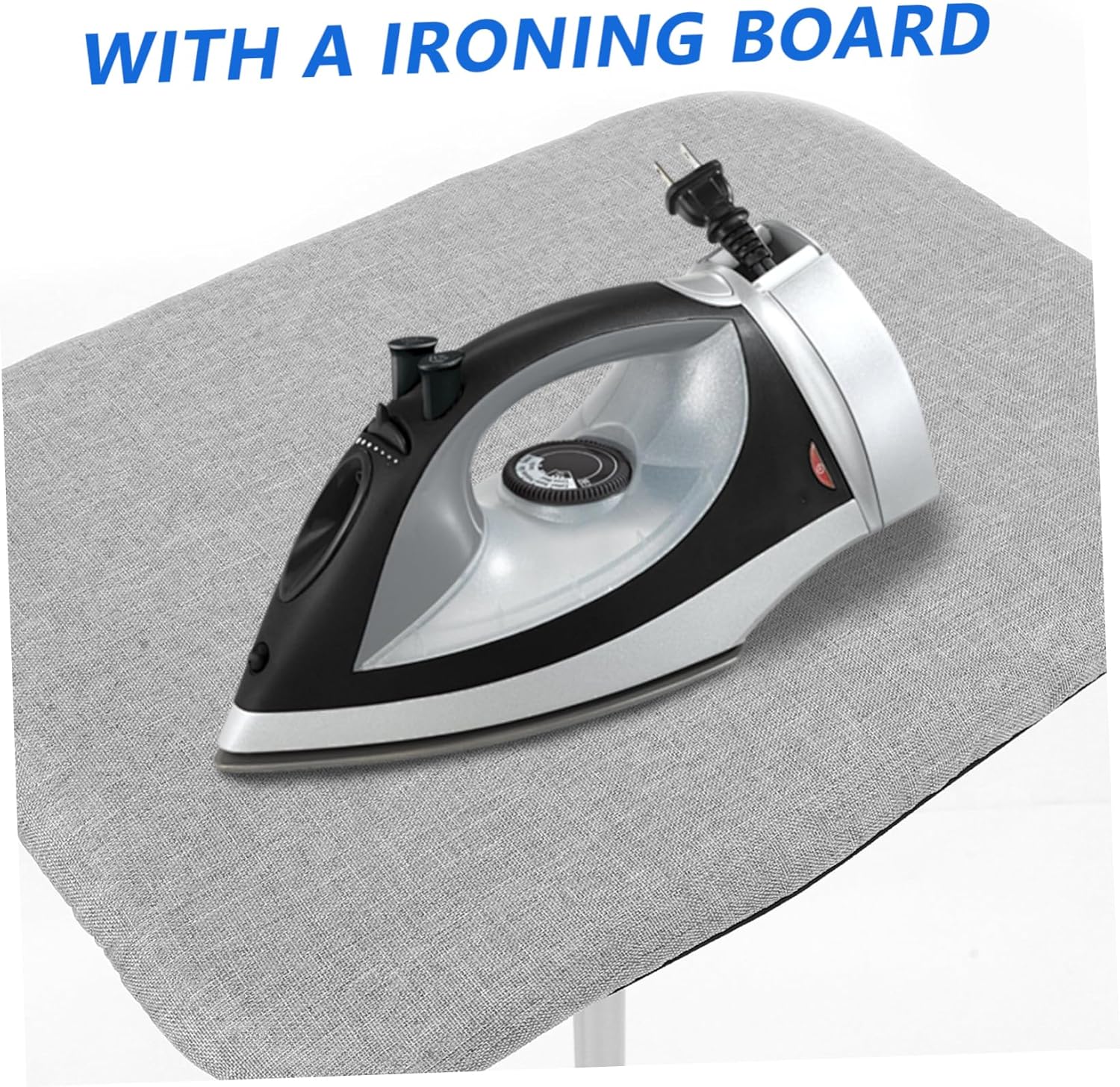 PRETYZOOM Compact Ironing Board Steam Rack Folding Stand for Steaming Clothes Drying Rack Space Saving Sturdy Design