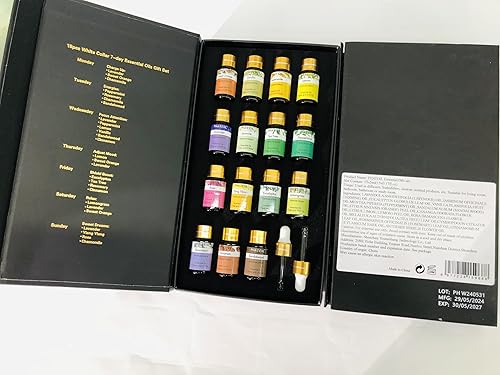 Miniatura 8 de PHATOIL Juego de regalo de aceites esenciales de 15 x 0.2fl oz, aceite esencial puro de aromaterapia para el cuidado de la piel, cuidado del