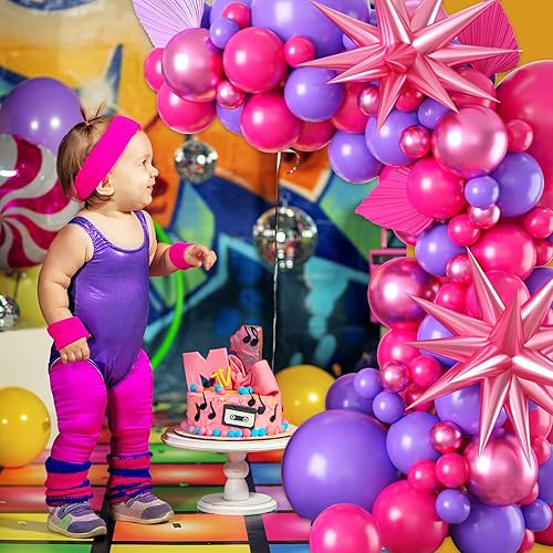 Miniatura 34 de Paready Kit de arco de guirnalda de globos azules y negros, 122 piezas de arco de globos metálicos azules y plateados para cumpleaños, baby shower