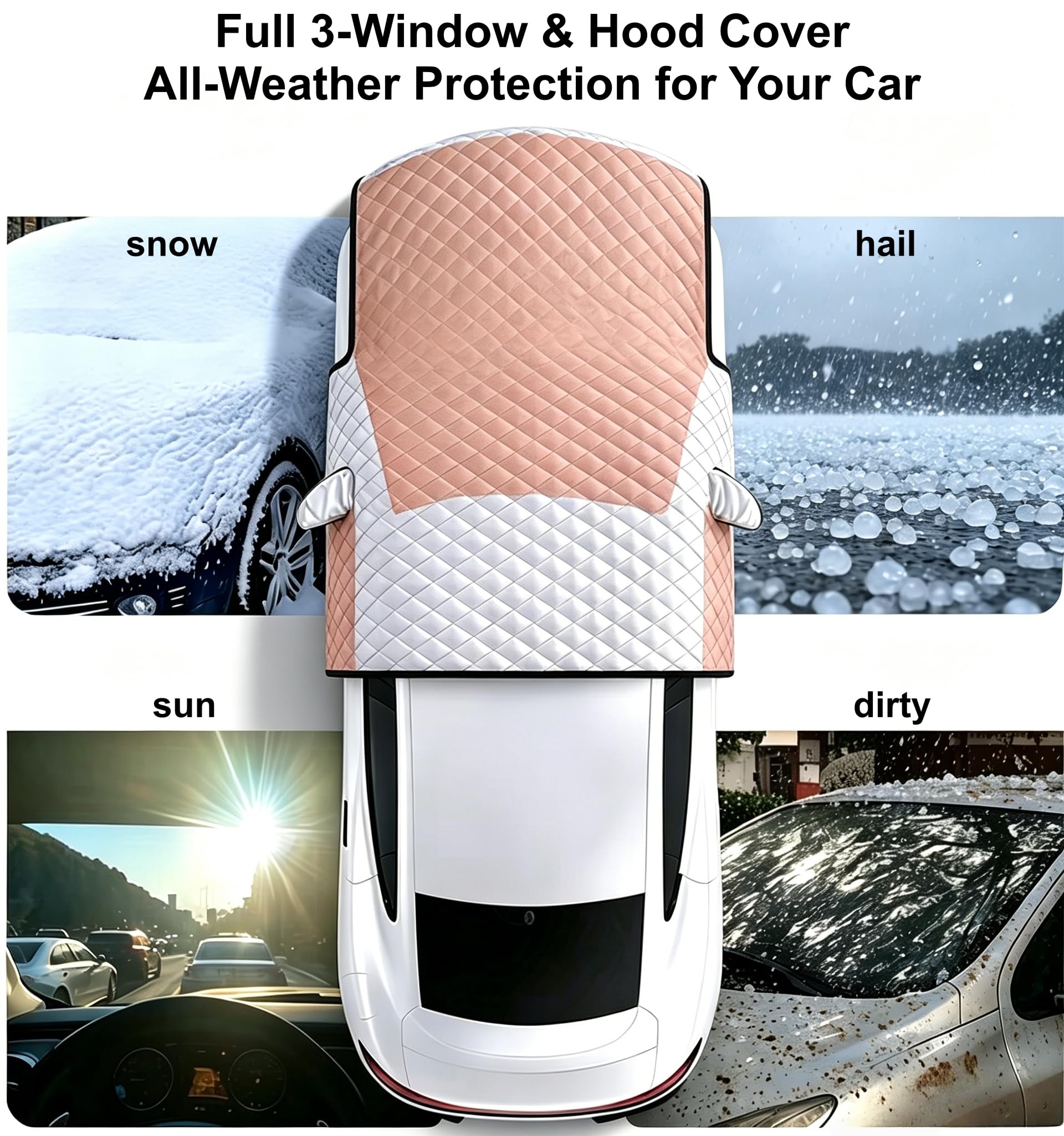 Audew Windshield Snow Cover