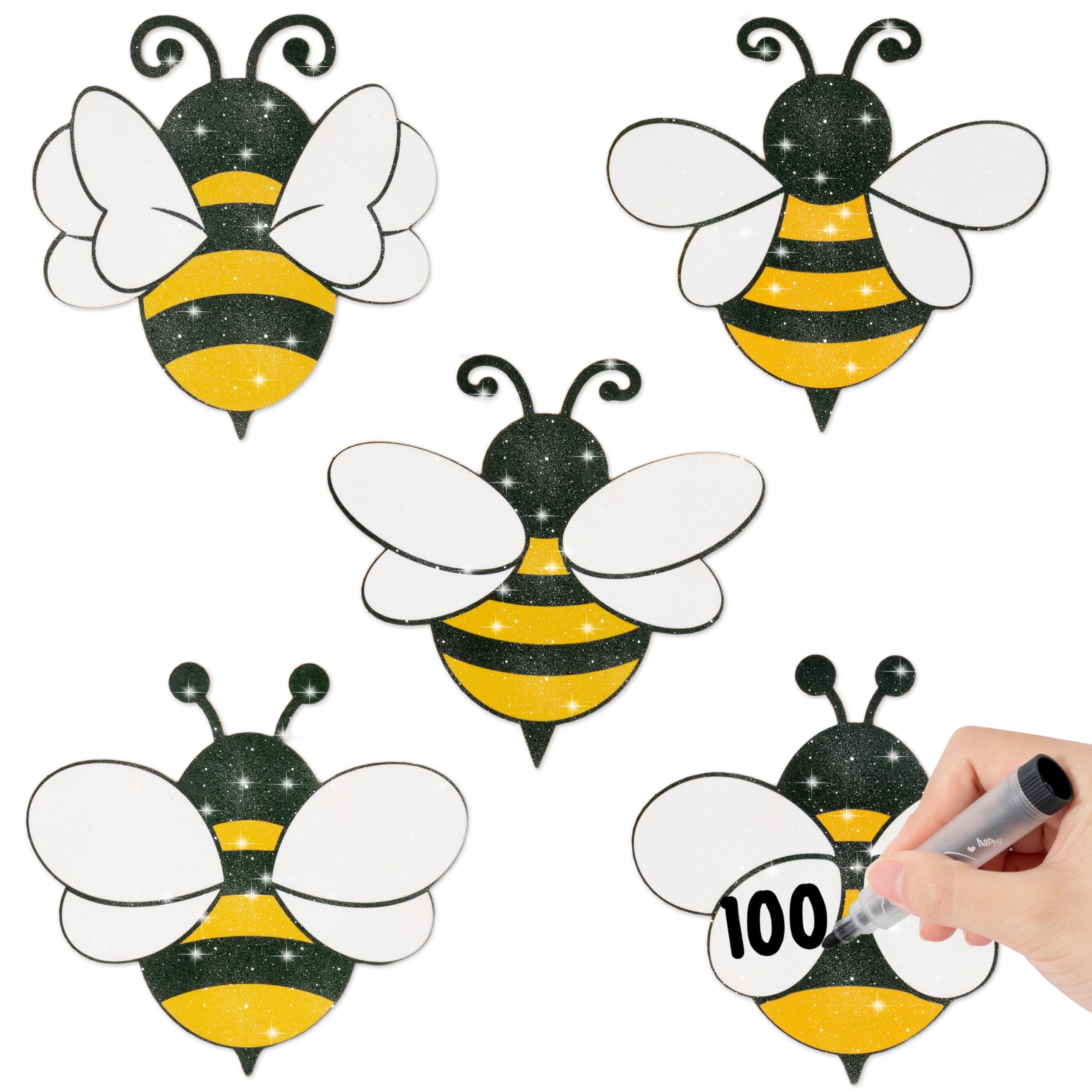 Summer Bee Paper Cutout for Birthday Baby Shower Favor Bulletin Board Decor