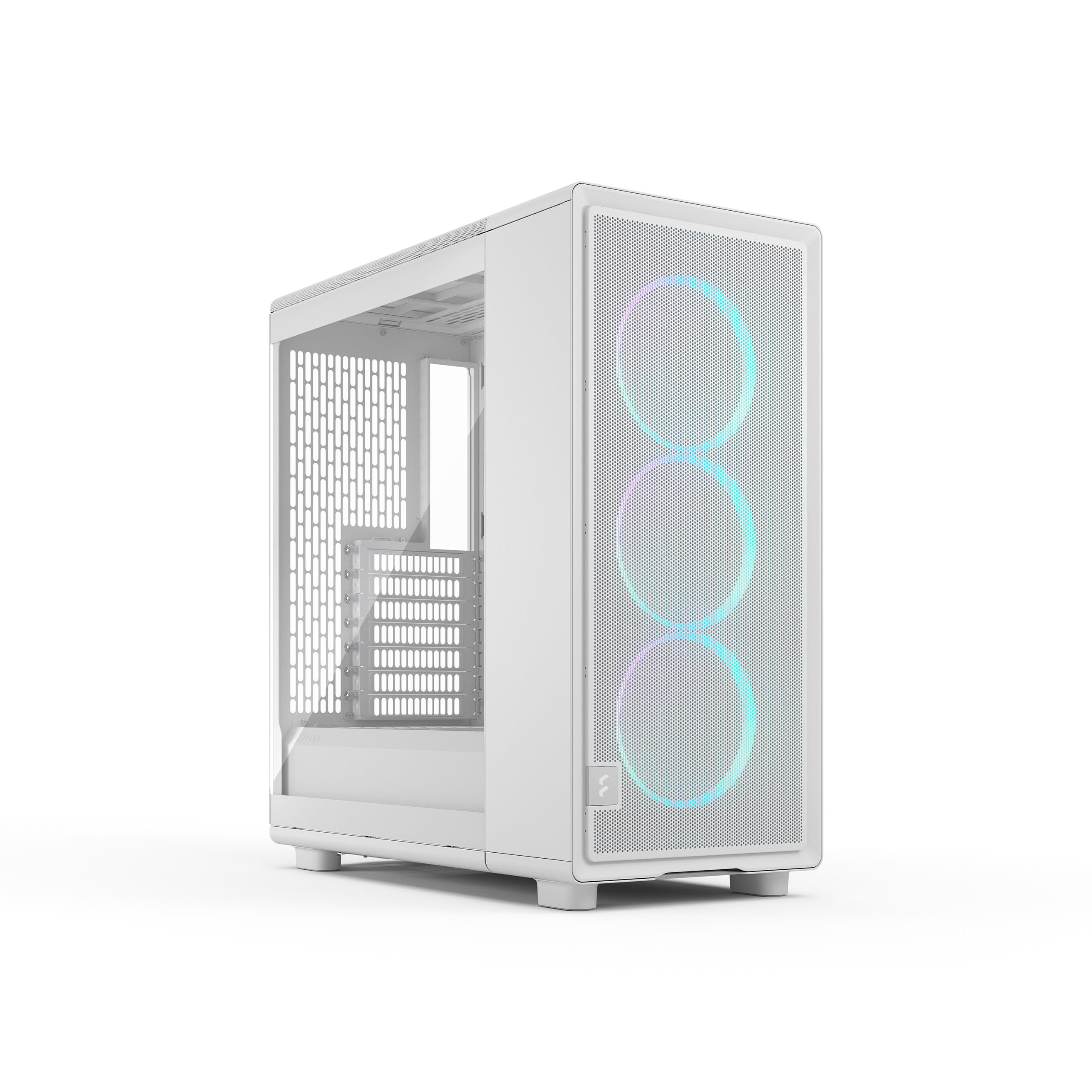 Amazon | Fractal Design Epoch White TG RGB Clear tint ミドル