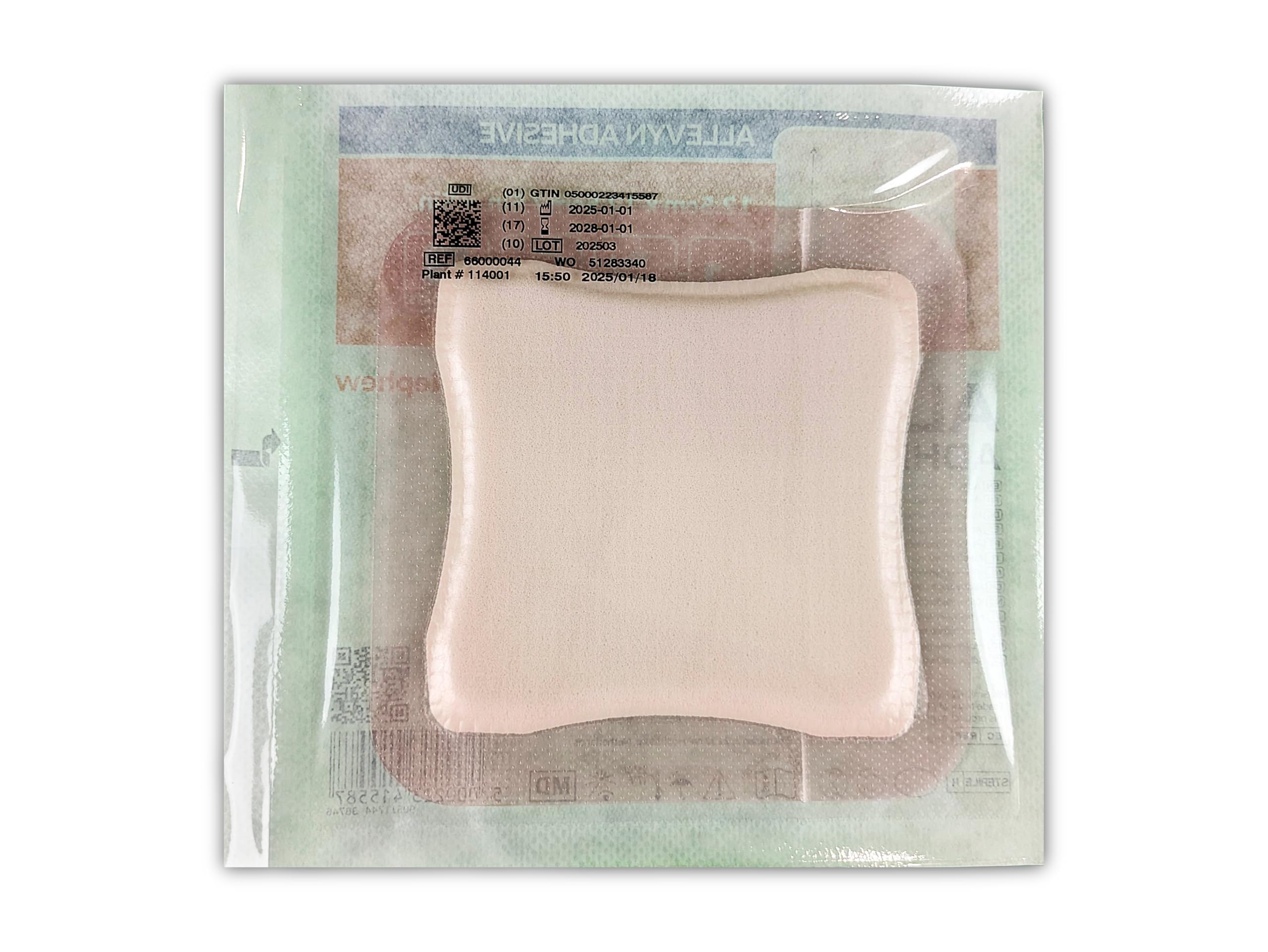 Cerotti sterili classici Allevyn Adhesive Foam Medication 12,5 x 12,5 cm 10 pezzi