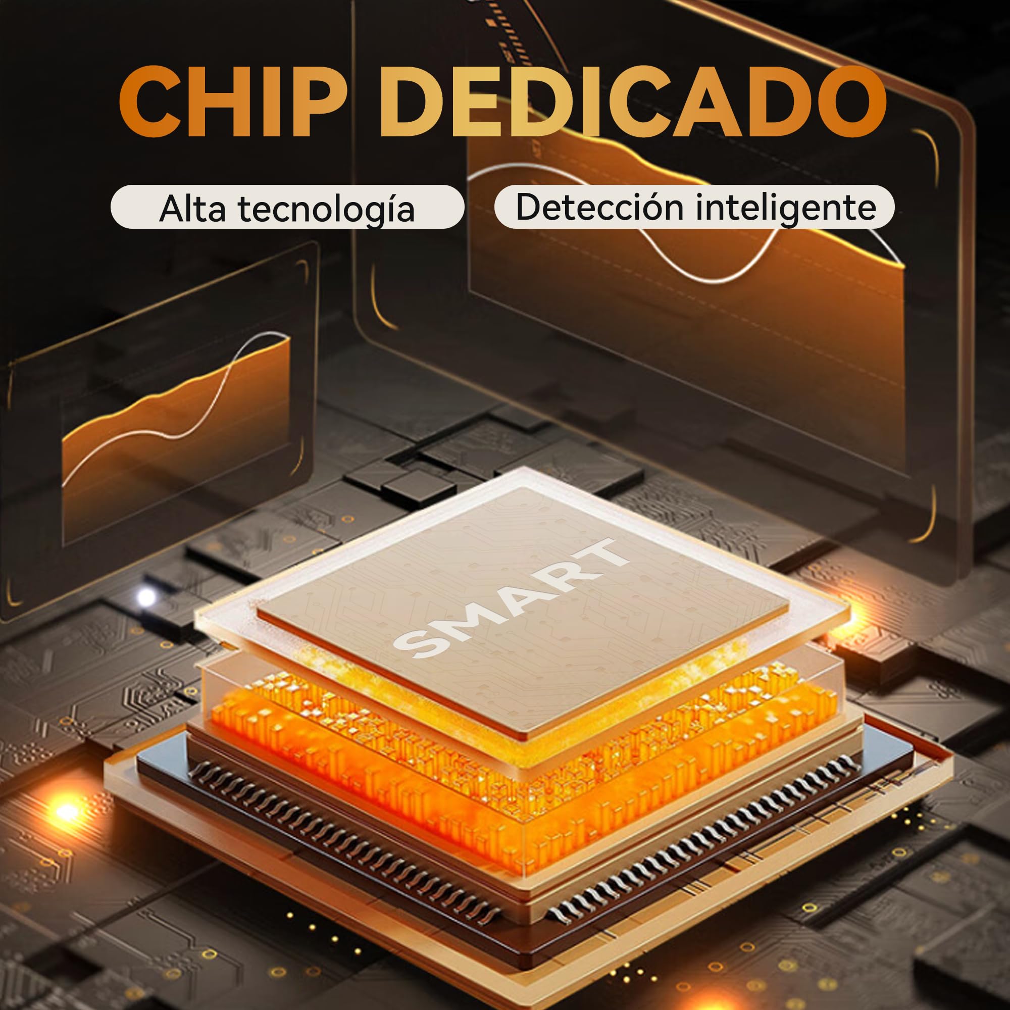 U.S. Solid Flejadora automática con pantalla LCD, 2 baterías de 4000 mAh para cintas PP/PET de 13-16 mm, para cajas y palés