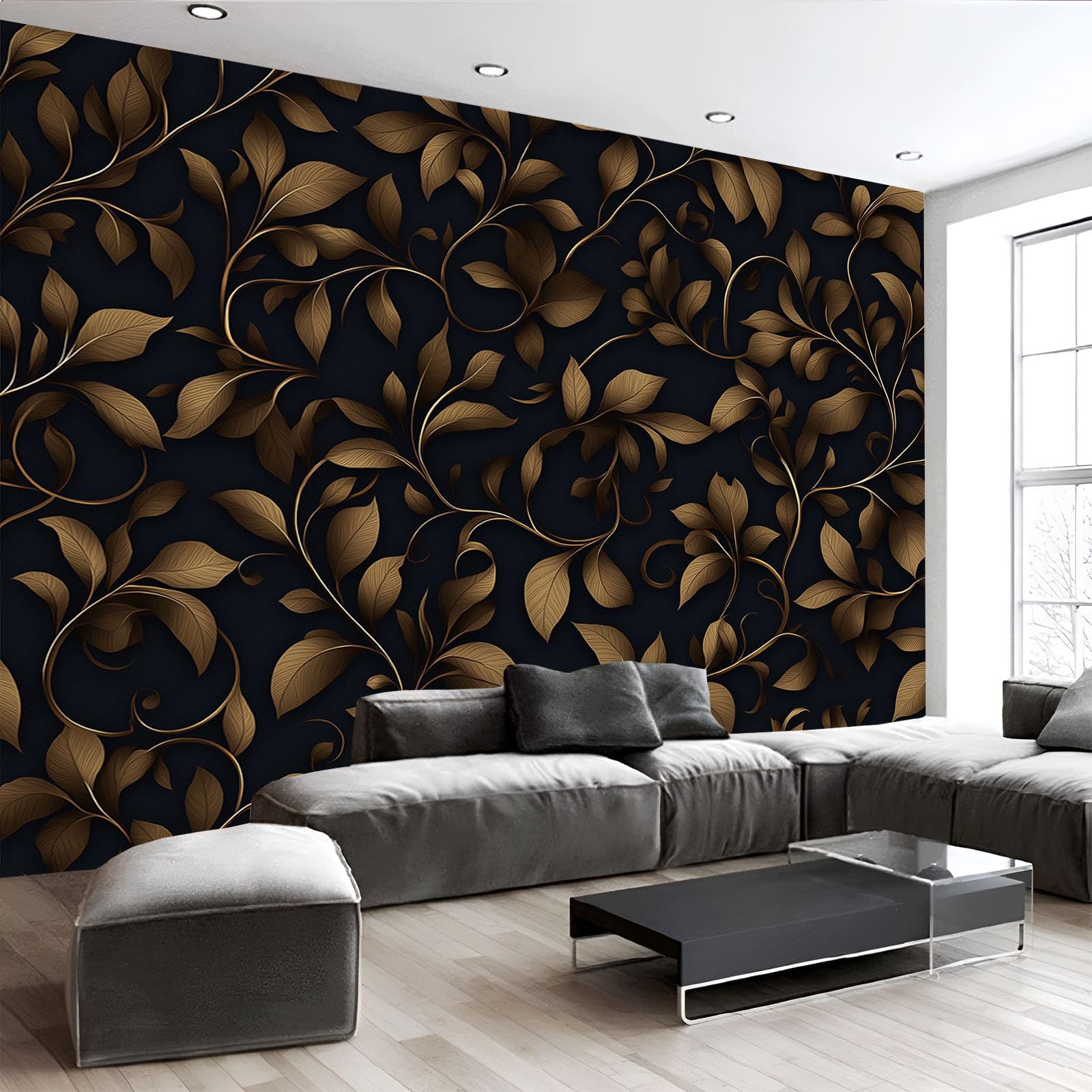 Papier peint panoramique vintage 150x105cm pour deco chambre 3D