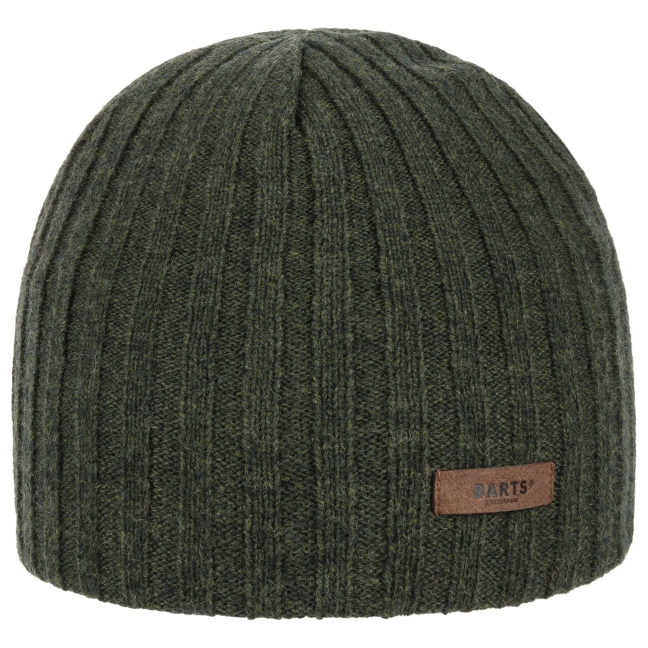 Barts Haakon Lambswool Knit Hat Winter Beanie Men´s (One Size - Olive)