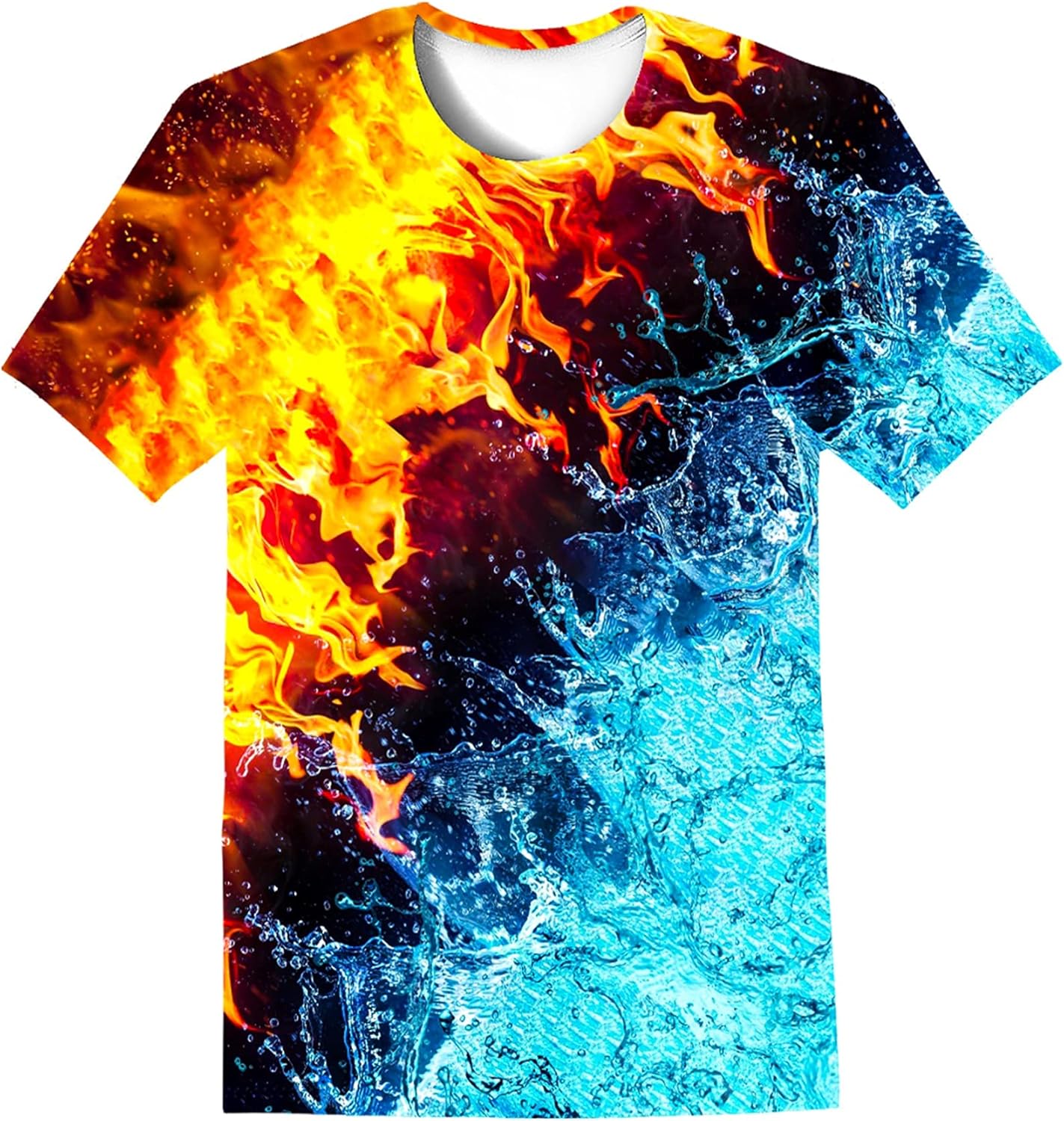 LAIDIPAS Boys & Girls Teens 3D Colorful Graphic Funny Print Shirts for Youth Size 6-16 Years