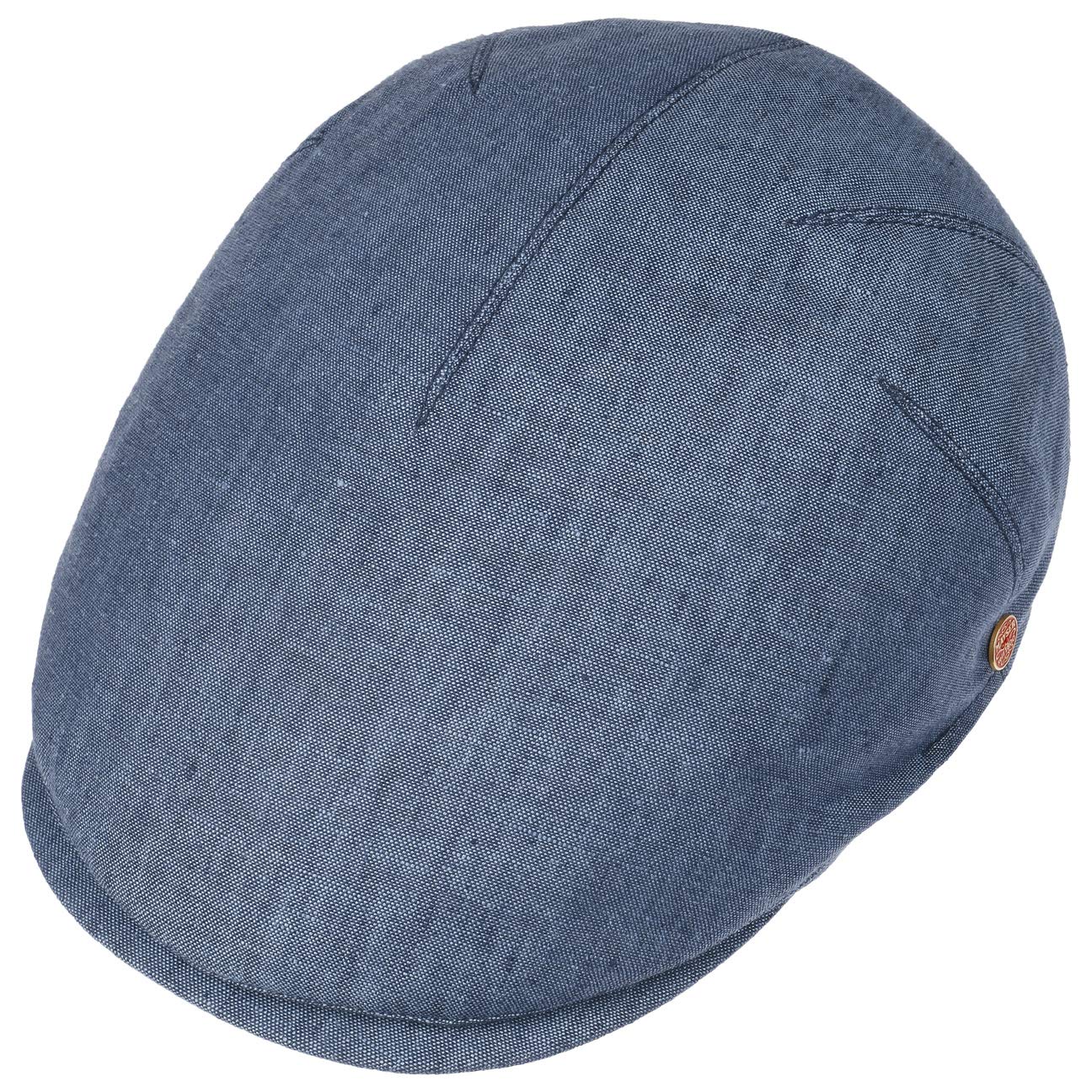 Mayser Sidney Leinen Schirmmütze Flatcap UV-Schutz 30 Handmade Made in EU Herren Sommer