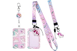 Unicorn Kids Lanyard with Id Holder: A Magical Accessory for Girls