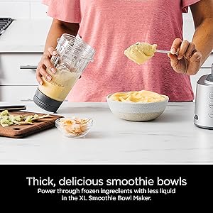 Ninja Blender & Food Processor Combo, Foodi Power Blender System for Smoothies, Bowls, Spreads & Shakes, 6 Functions, 72-oz Pitcher, To-Go Cups, Silver, SS401