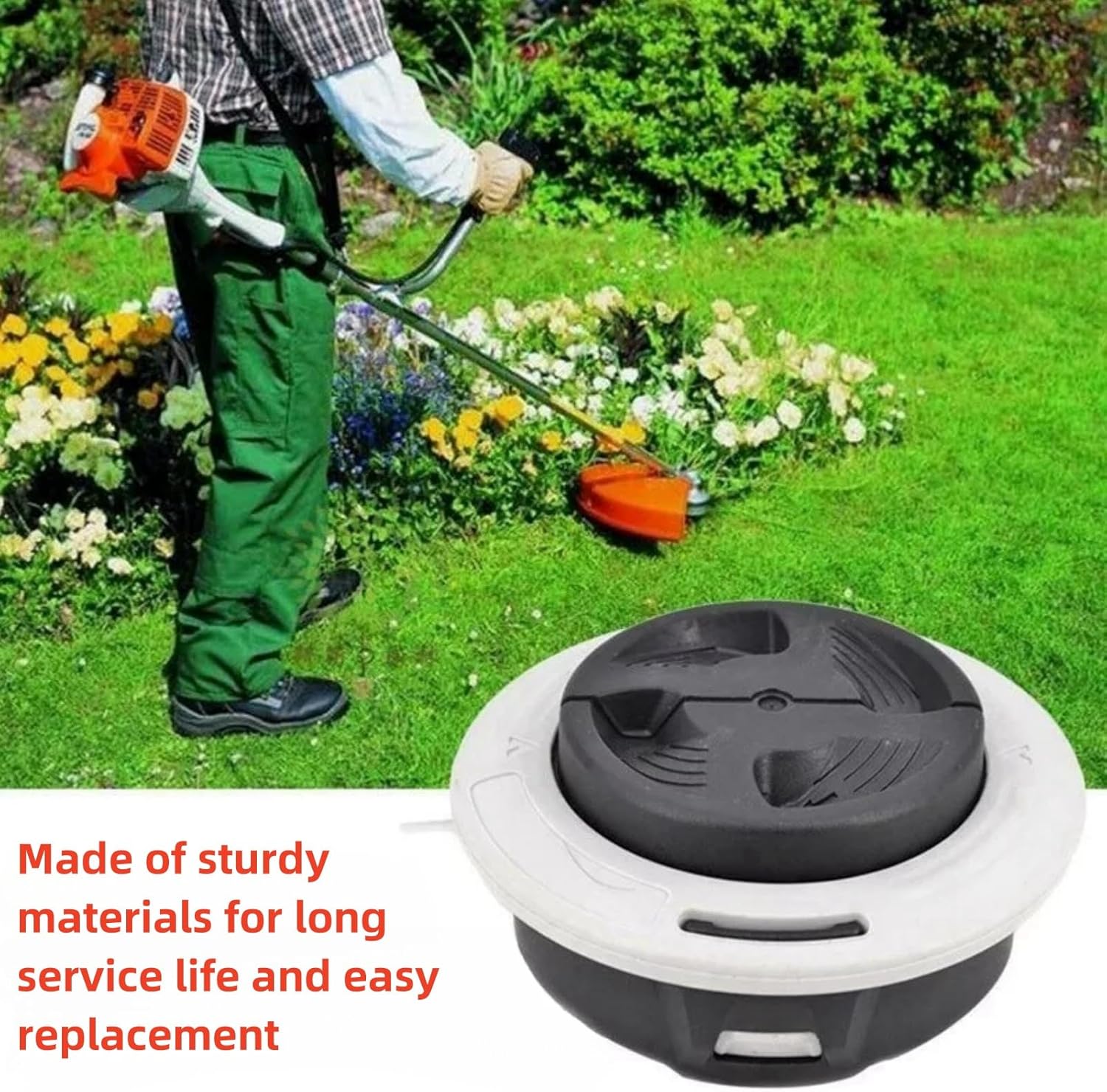 3PACK C26-2 Trimmer Head 4002 710 2169 for Stihl AutoCut C26-2 FS55 FS55R FS56 FS56RC FS70 FS70R FS80 FS85 FS90 FS90R FS91 FS91R FS94 FS94R FS110 FS111R FS111RX FS120 FS130 String Trimmer