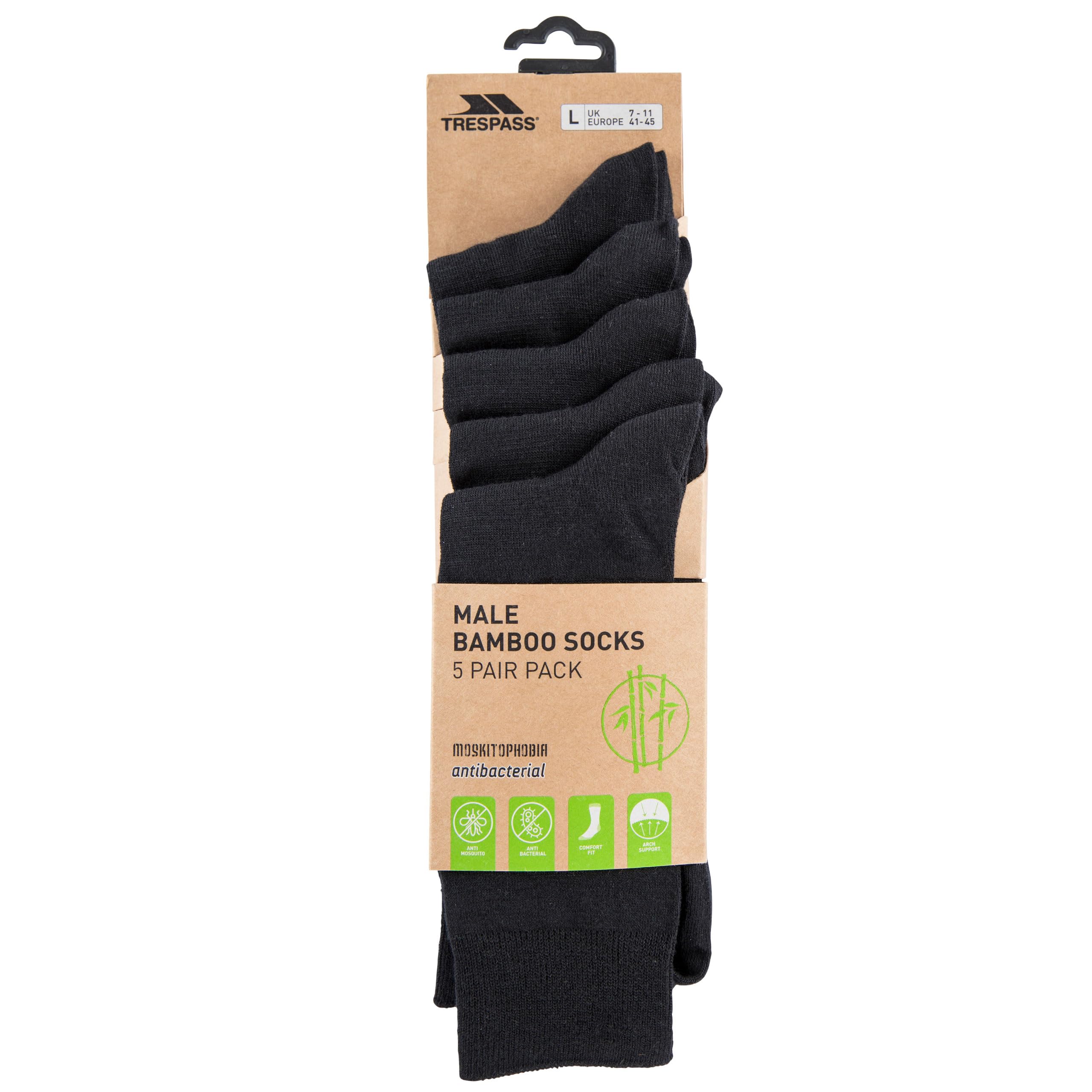Trespass Men's Noir Football Socks Daily (X5)
