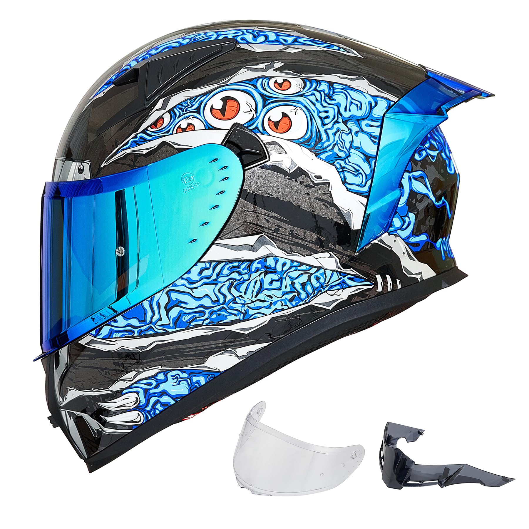 【lotus 】Andu amet AZUMA ILM Full Face Motorcycle Helmet Model Z501