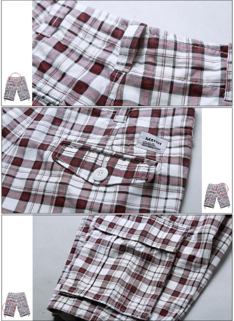Match Men's Cotton Cargo Shorts