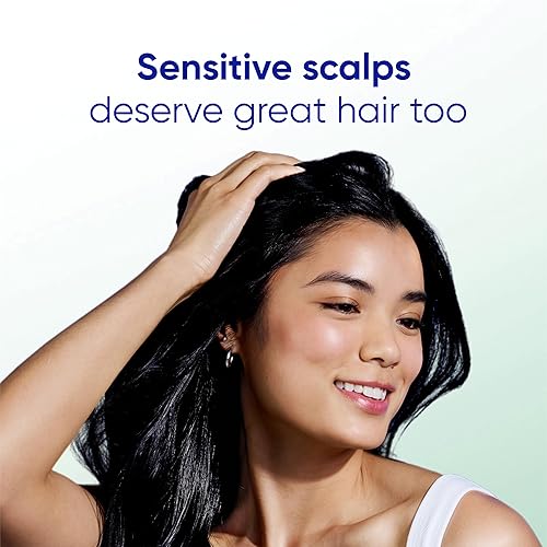 Miniatura 7 de Head & Shoulders Champú anticaspa, paquete doble de cuidado del cuero cabelludo sensible BARE, con 1% de piritiona de zinc, sin fragancia, libre de