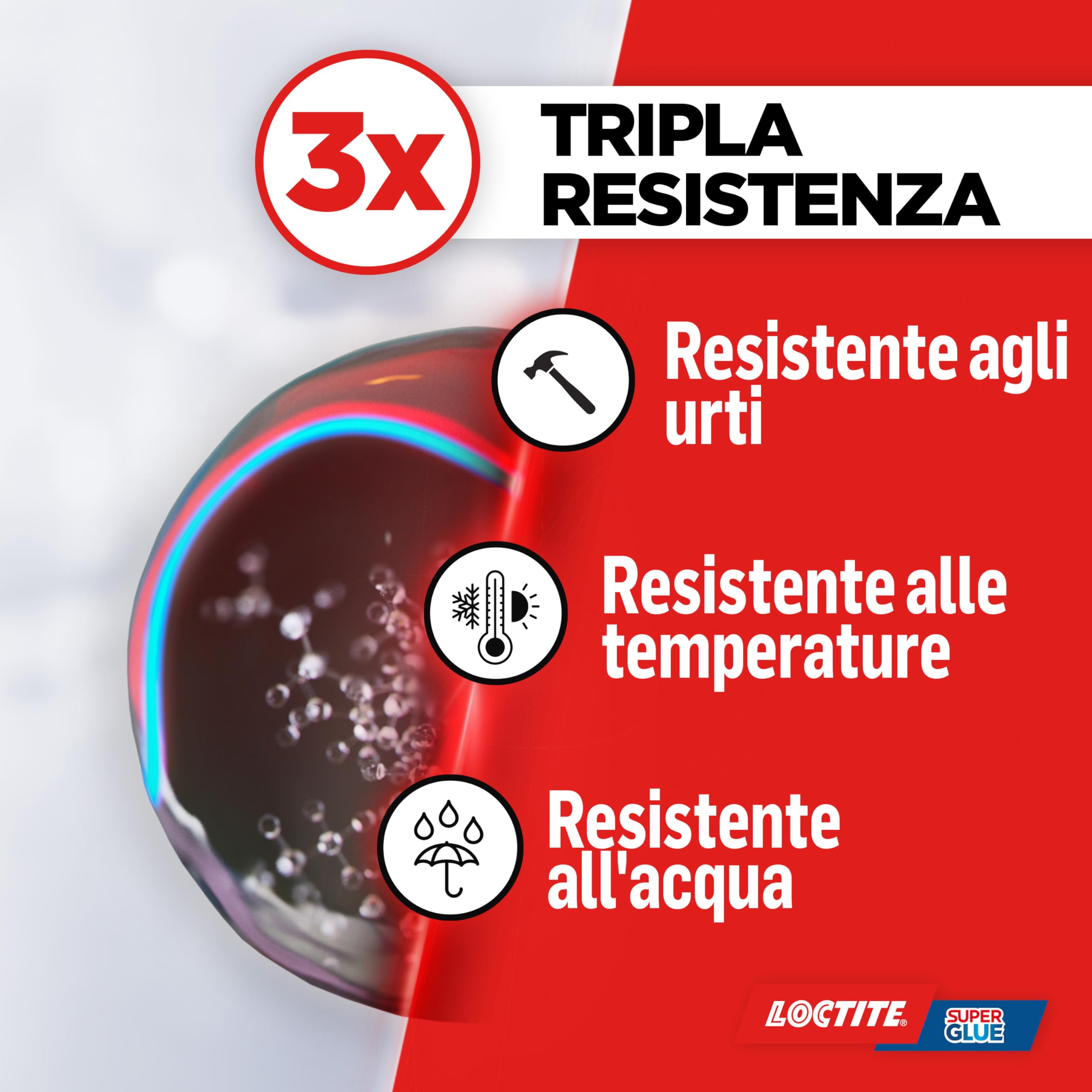 Loctite Super Attak XXL 20g, Colla liquida trasparente per applicazioni precise, Colla attaccatutto forte e resistente, Adesivo per legno, plastica, gomma, metallo, 1x20g