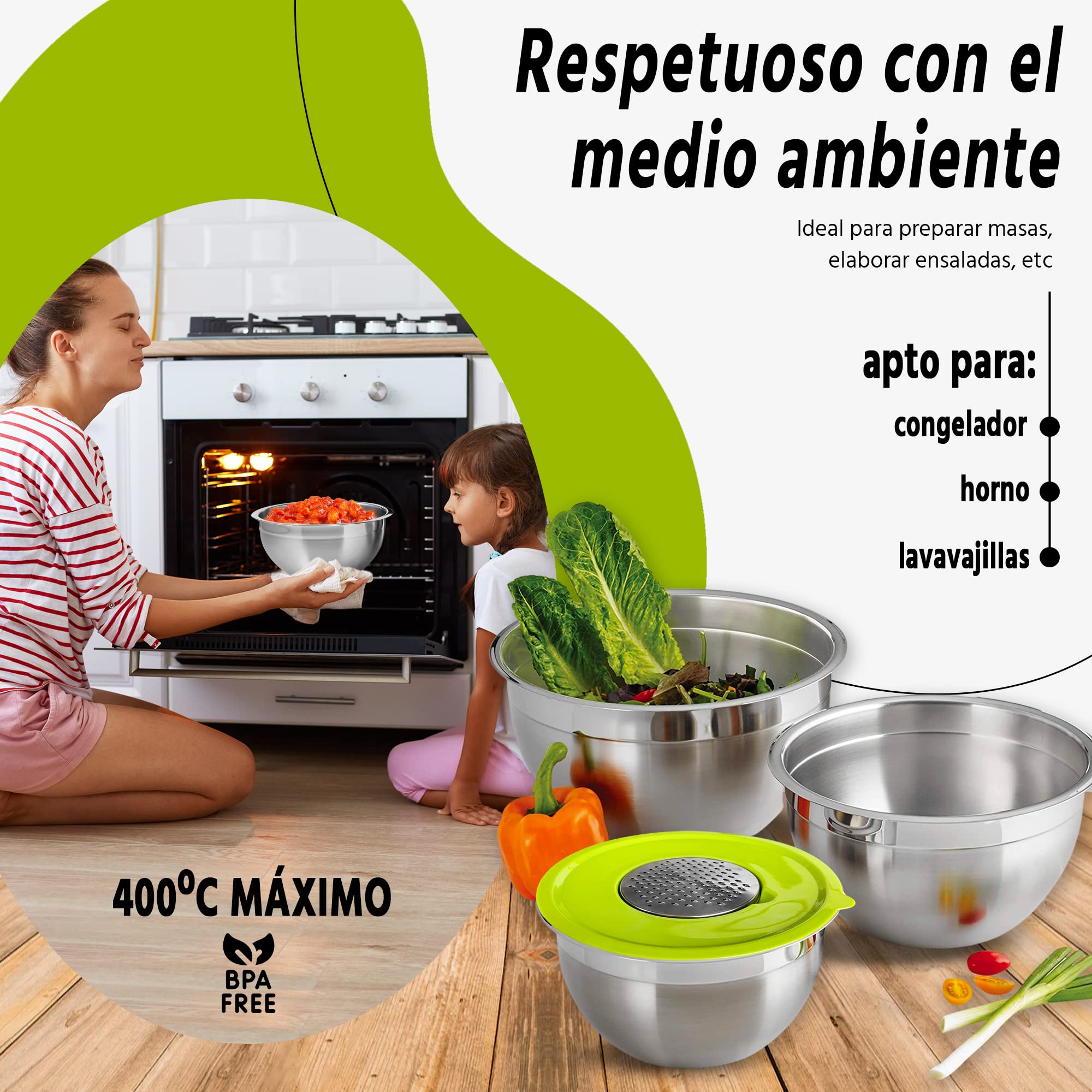 Set Di 3 Ciotole In Acciaio Inox Effetto Gunmetal - Eleganti E Perfette Per Salse E Snack!