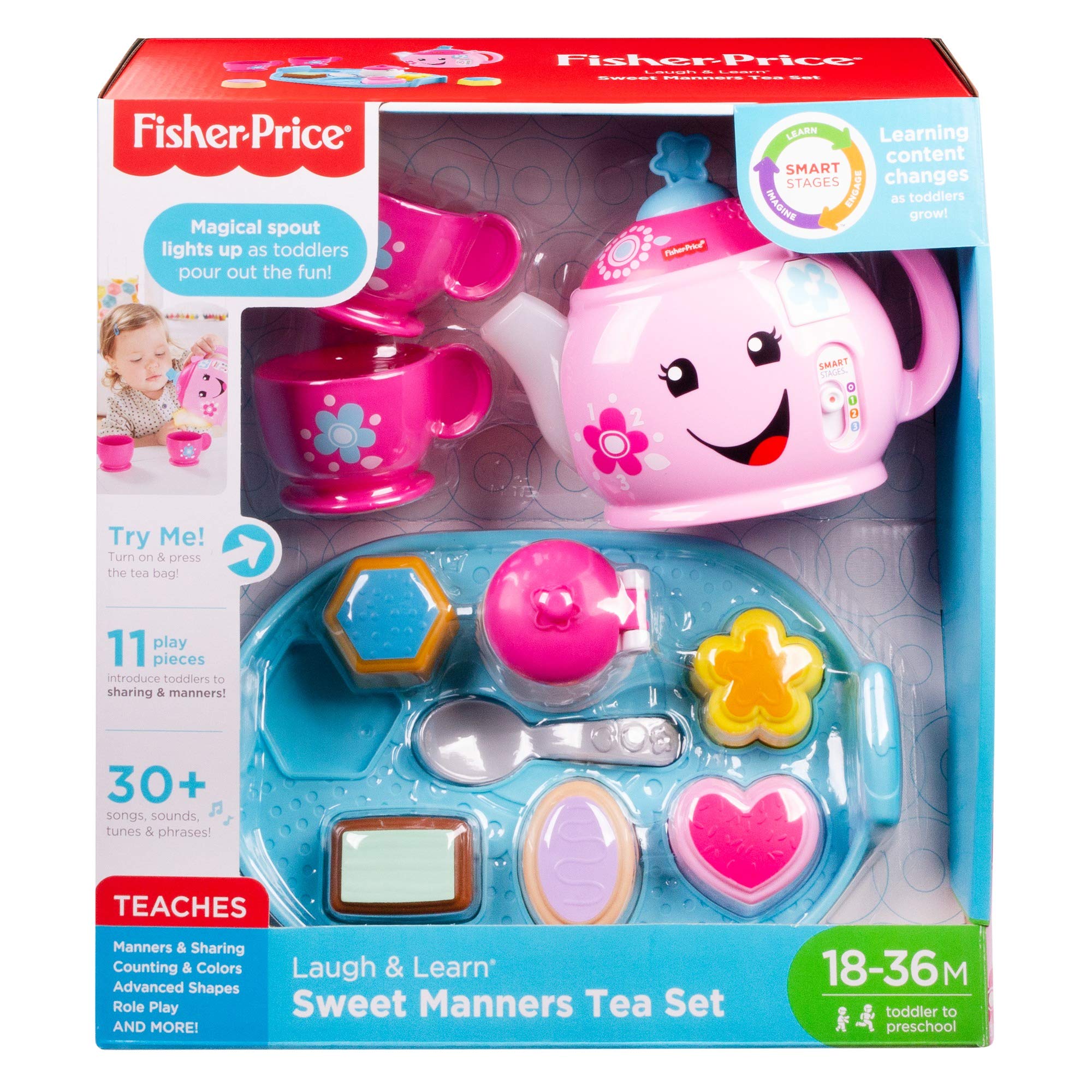 fisher price laugh and learn smart stages tea set