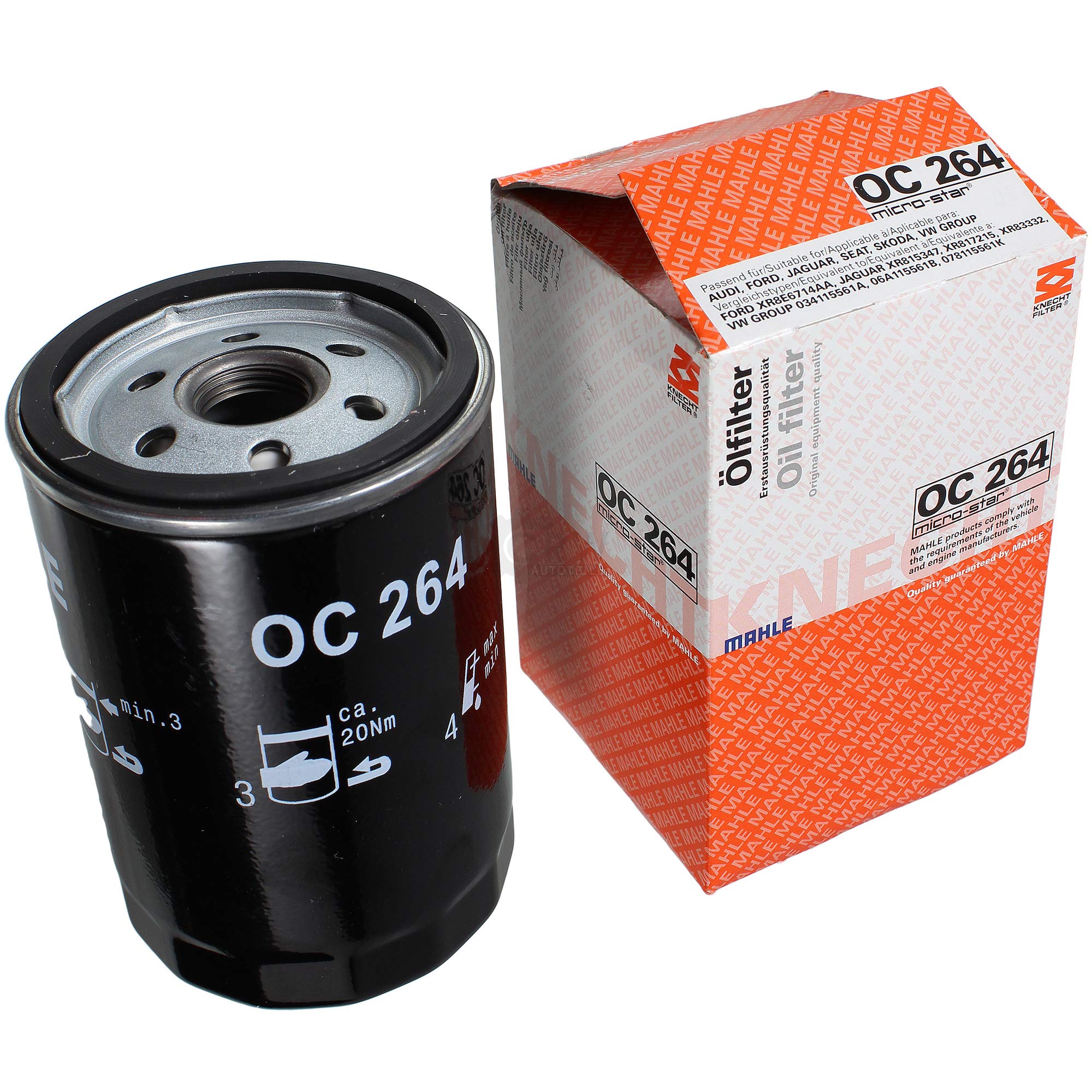Pacchetto di ispezione pacchetto di manutenzione filtro con 5 l 0W-30 olio motore LongLife 3 FE, filtro dell'olio, filtro dell'aria abitacolo (carbone attivo) vite di scarico dell'olio
