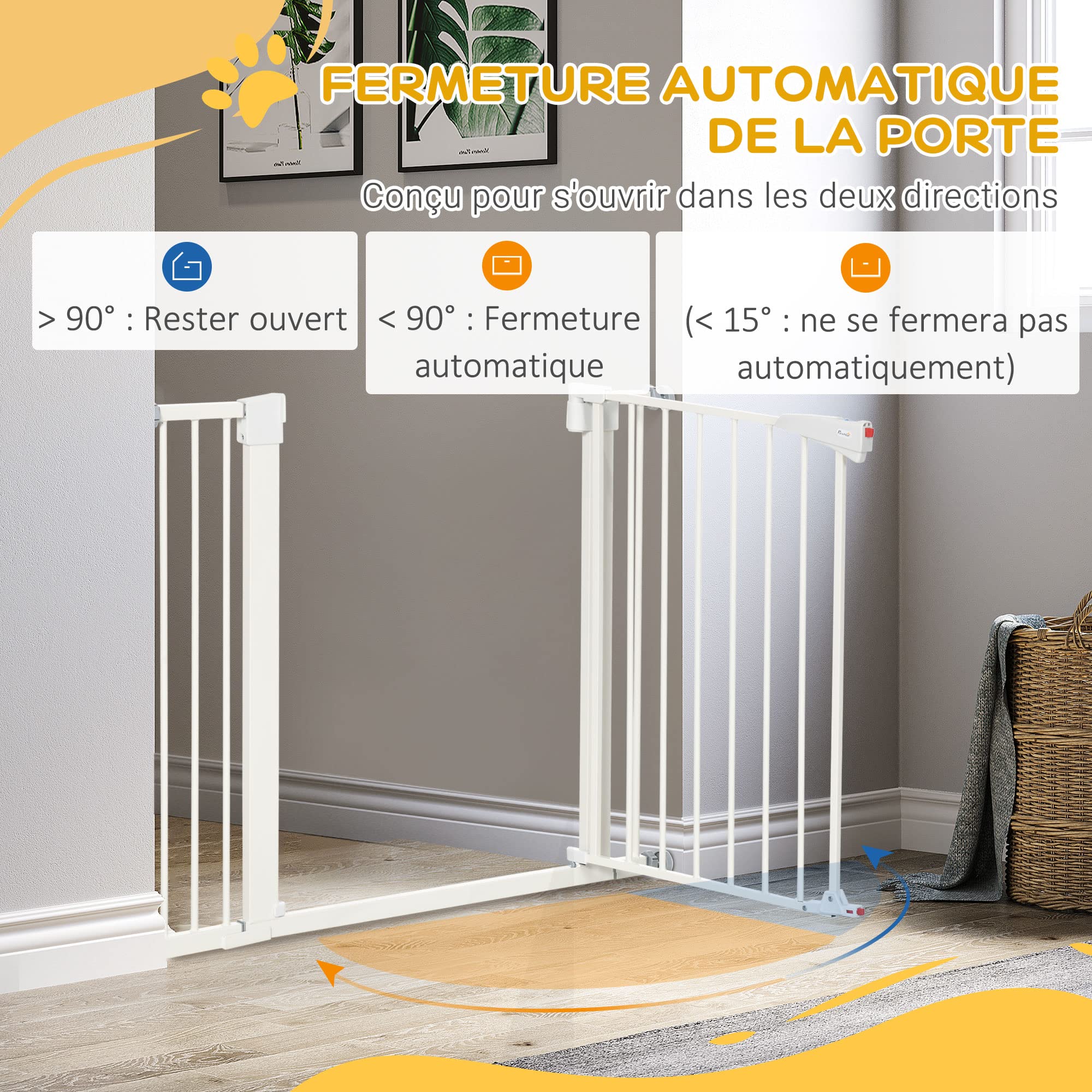 PawHut Gallinero de Madera Grande de Exterior para 4-8 Gallinas con Techo Abatib