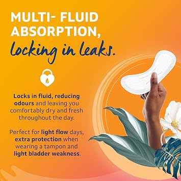 Lil-Lets Extra Protection Pantyliners X 90 (3 Pack), for Multi-Fluid Absorption, Light Bladder Weakness, Discharge or Spotting (Liner)