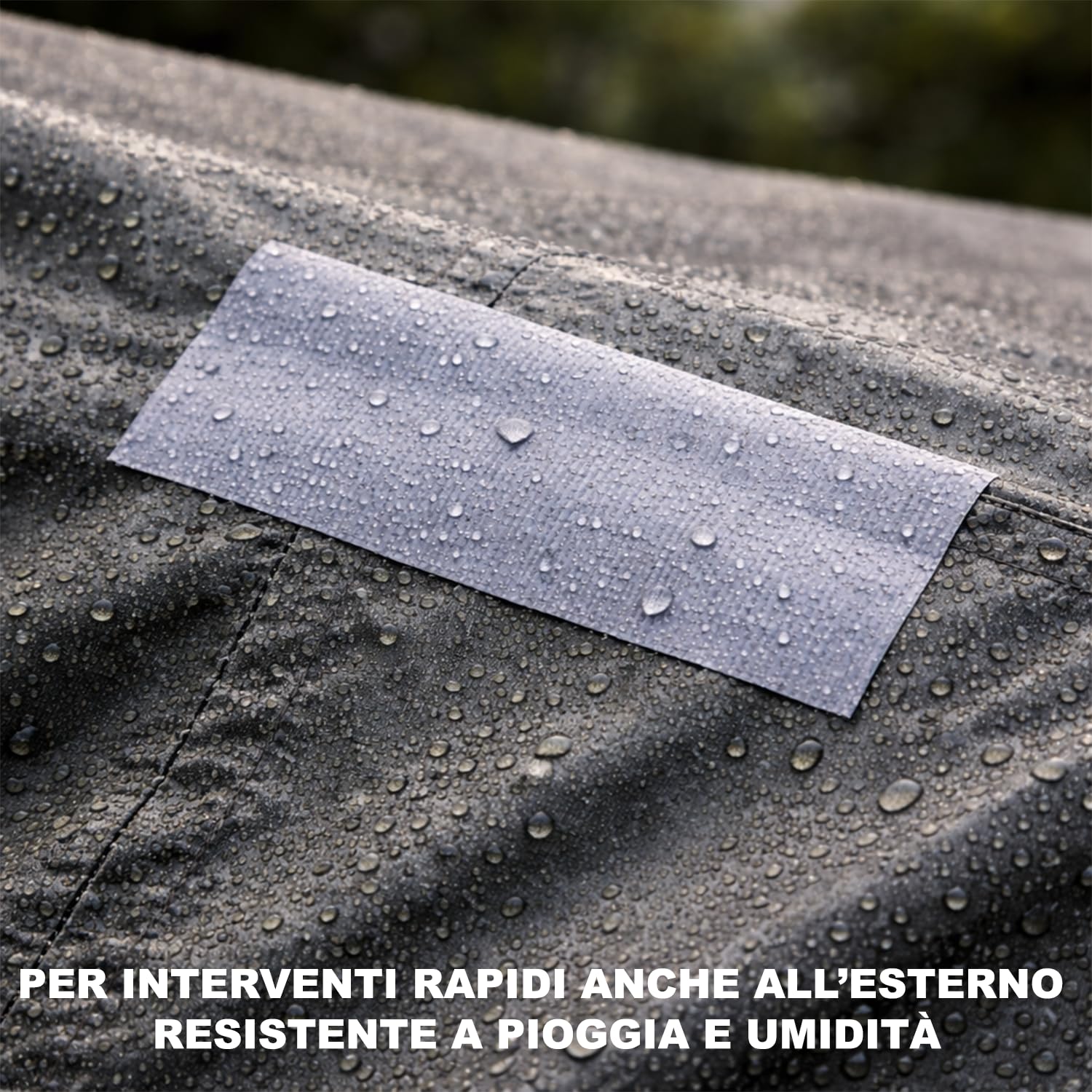 NIPA IT | Nastro Americano Telato, 50mm x 25 metri, Nastro Telato Grigio per Uso Interno/Esterno, Made In Italy