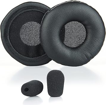 Pro 930 Headset Replacement Ear Pads Ear Cushions with Mic Compatible with Jabra Pro 930/920/925/935 MS Mono Headset