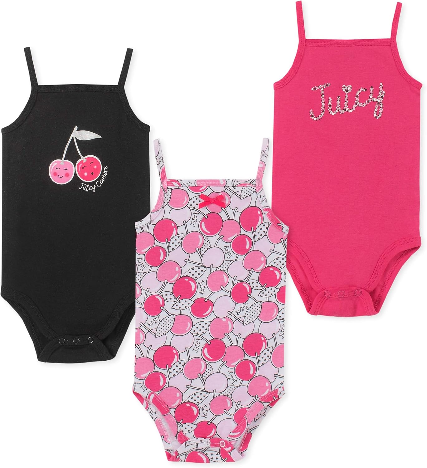 Juicy Couture Baby-Girls 3-Piece Bodysuit Set Nigeria Ubuy