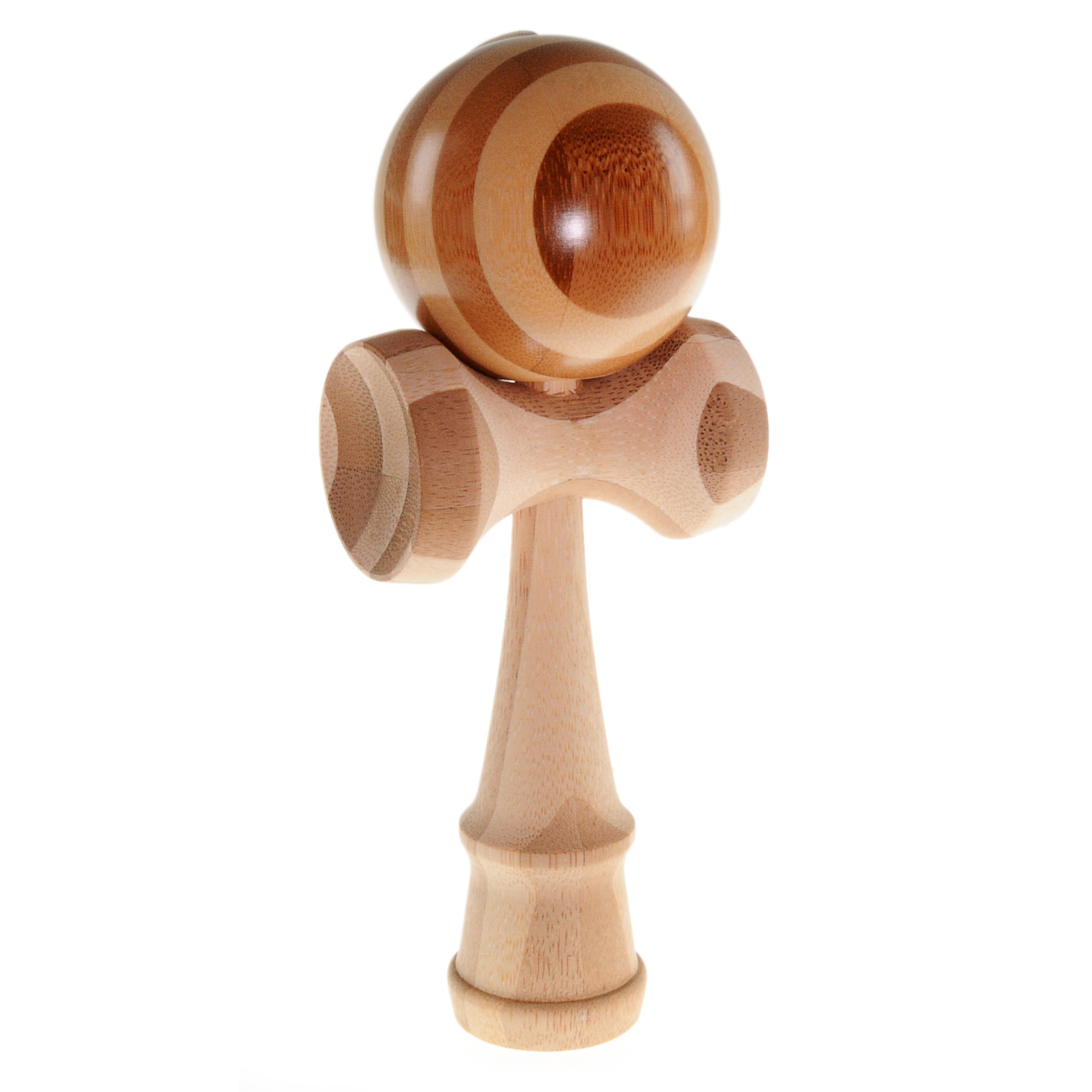 Le Kendama Original. Un Ancien, Traditionnel, Jouet Japonais En Bois Pour Les Enfants. A Trois Tasses Pointe Et Boule Une Petite Fille Vetue De Jaune Image363997453