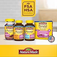 Vista 4 de Nature Made Suplemento alimenticio Prenatal + DHA 200 mg, 60 cápsulas suaves, 2766, 60 unidades, 1