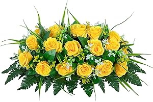 DONODA Cemetery Flower Saddle: Non-Fading Grave Decorations for a Lasting Tribute