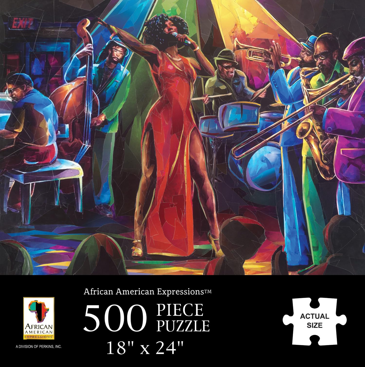 Amazon.com: African American Expressions Jazz Puzzle – 500-Piece