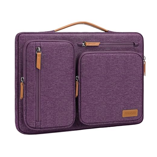 MOSISO 360 Protective Laptop Case 16 inch, 15-15.6 inch Laptop Sleeve