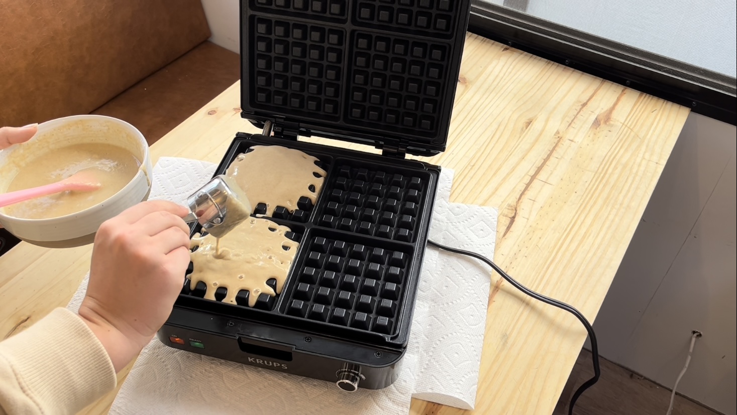Krups Belgian Waffle Maker - How Simple Is It?? - Amazon.com
