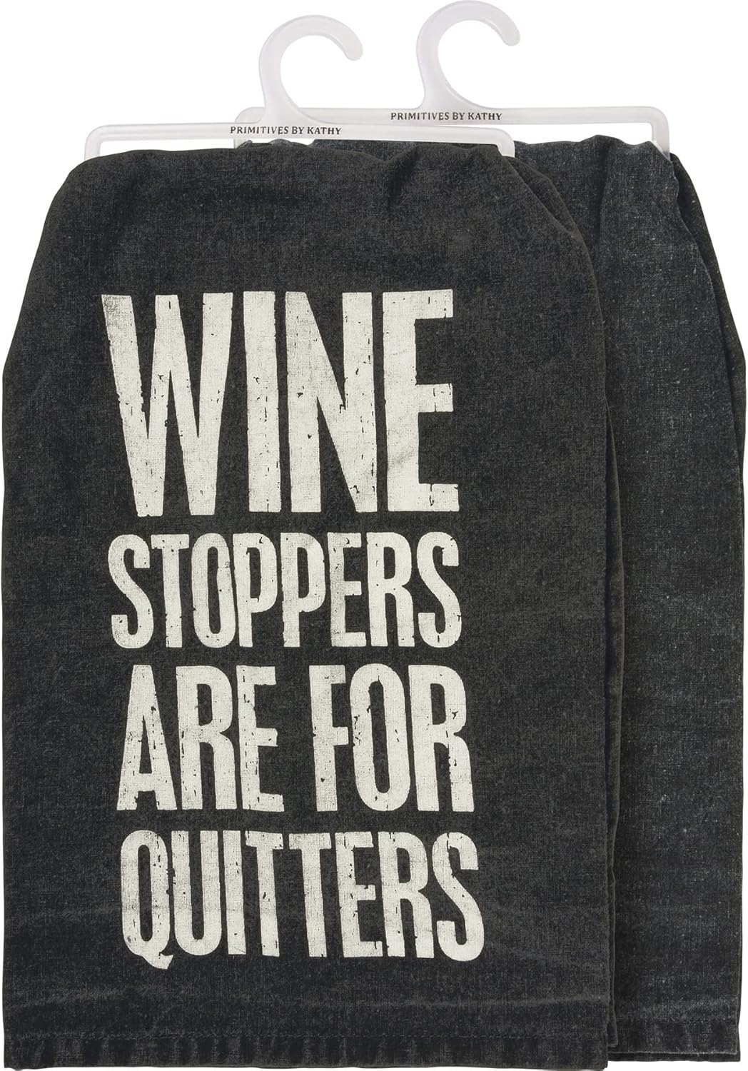 Kitchen Towel Wine Stoppers Are For Quitters