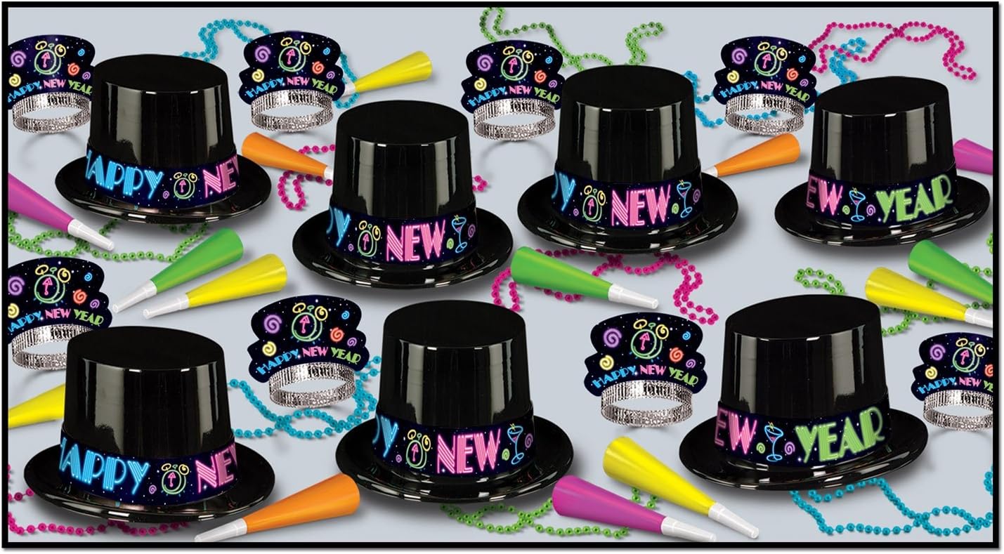Beistle Neon Party Assorted for 50