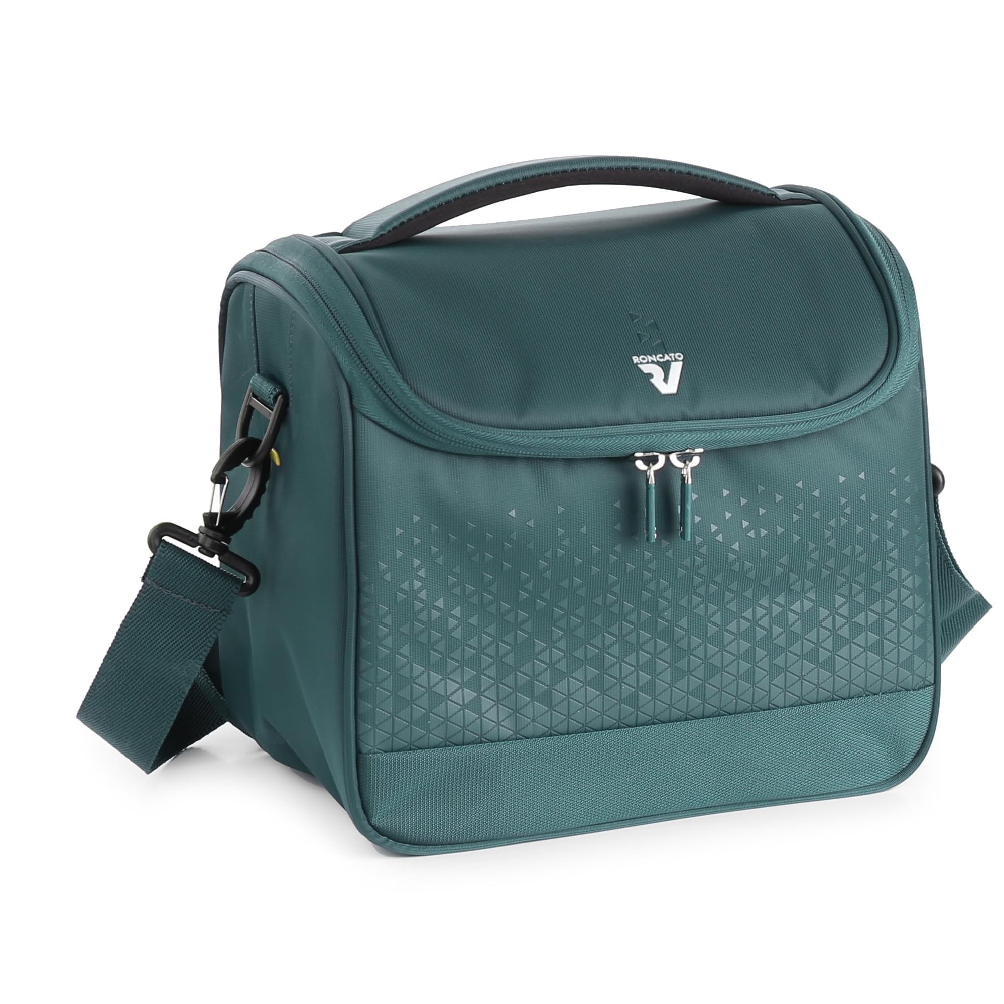 Roncato CROSSLITE Beauty case 27x26x19 cm - Verde Bottiglia