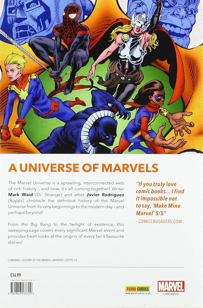 アメコミ・英語　HISTORY OF THE MARVEL UNIVERSE Amazon | History Of The Marvel Universe (2019) #5 (of 6