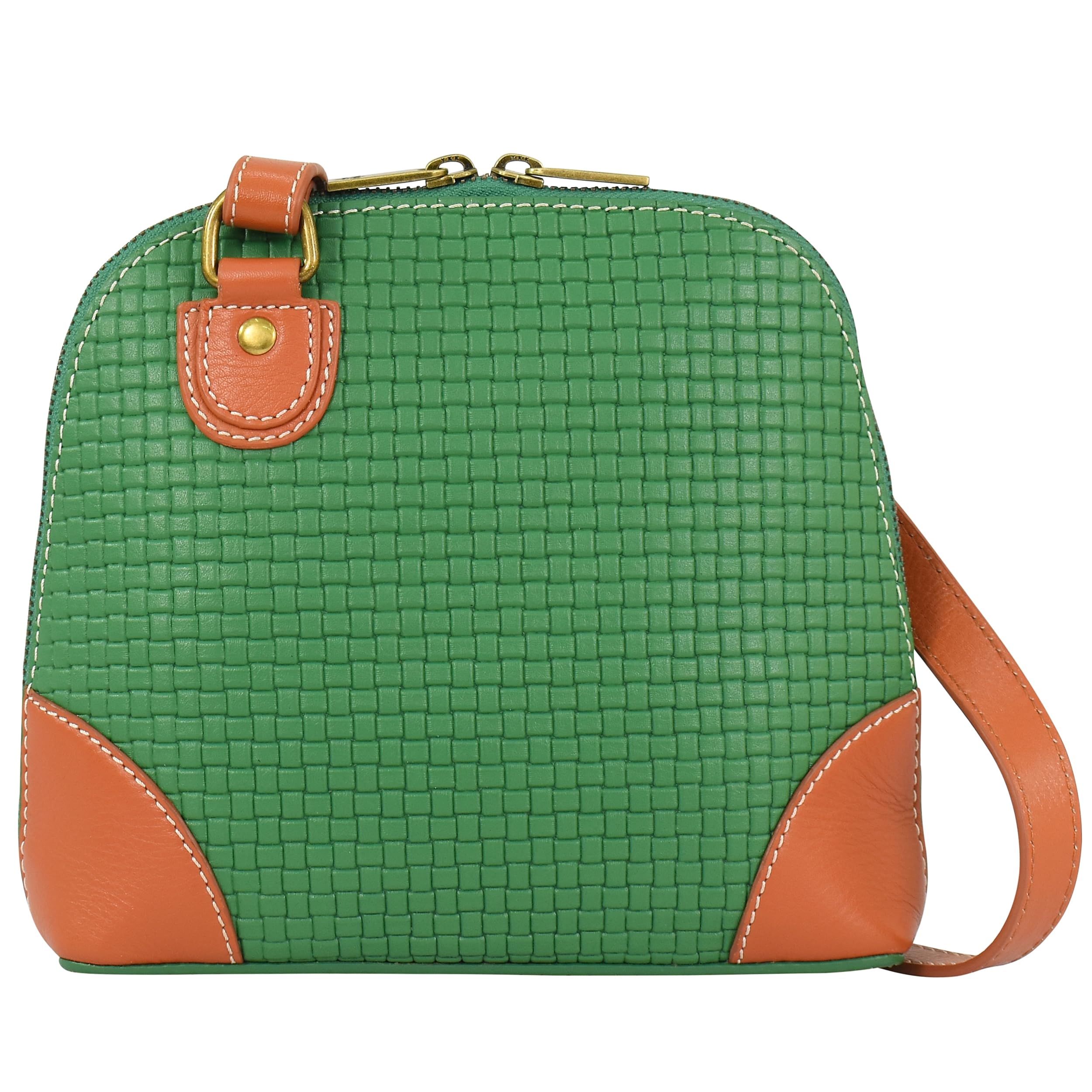 Anna by Anuschka Leather Small Multi Compartment Zip-Around Organizer