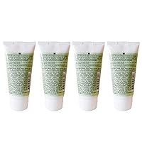 Vista 2 de Crema hidratante natural para pies con romero, lavanda, eucalipto, salvia y algas marinas, 2 onzas, paquete de 4