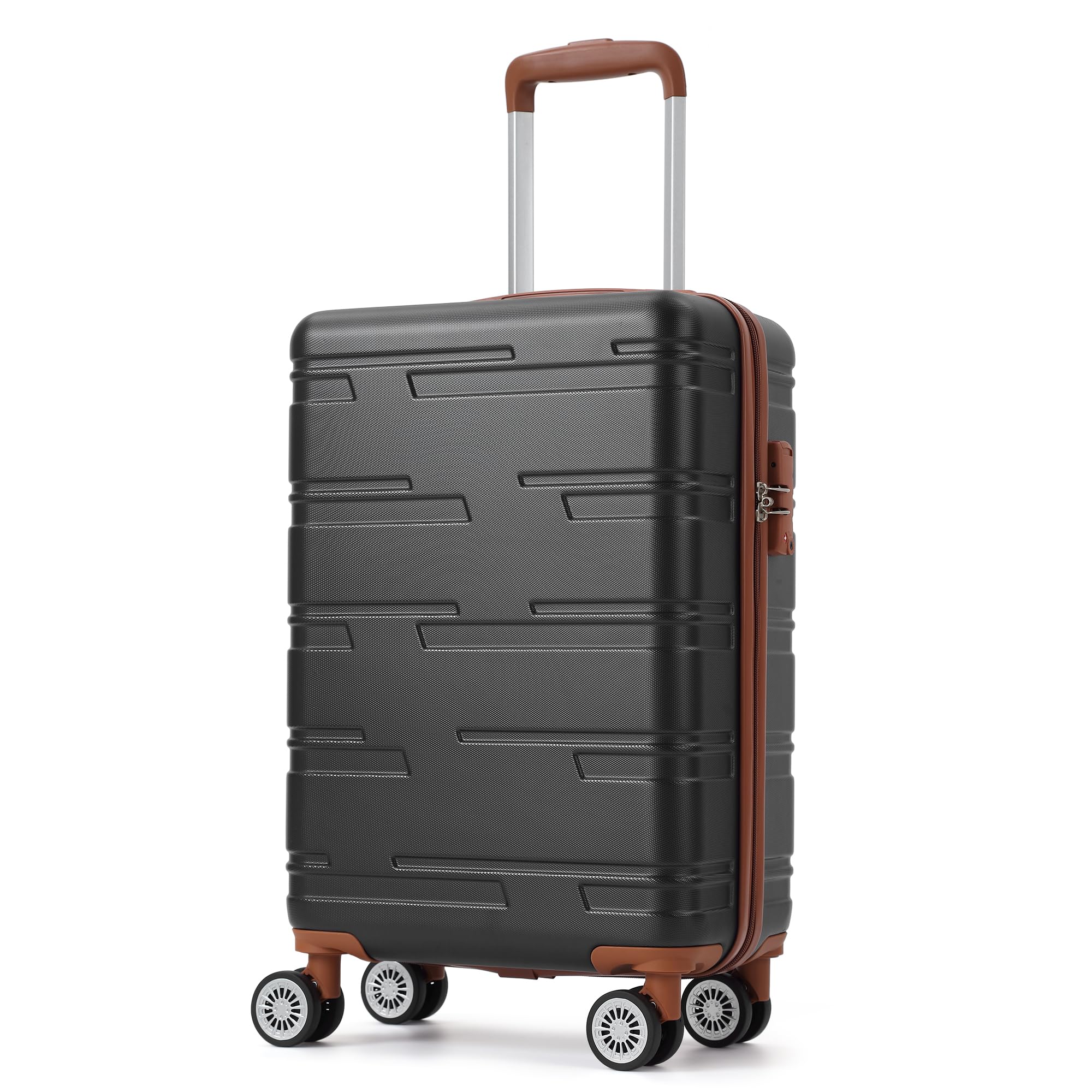Photo 1 of *** CAUTION LOCK MAY BE USED ***Garvee 20 in Expandable Hard Shell Carry On Luggage with Spinner Wheels, Hardside Carry On Suitcase with Tsa Lock, Lightweight Hardshell Suitcase