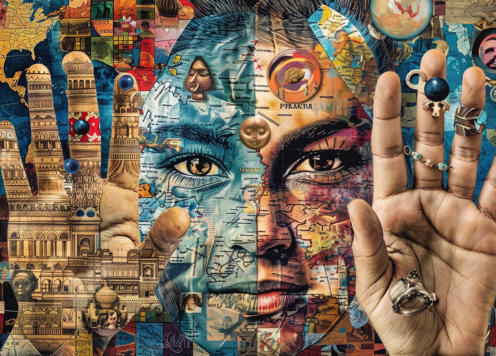 Chalzidar Jigsaw Puzzles for Adults 1000 Pieces, Home Decor Birthday Party Gift Toy for Men Women Elders Seniors, 1:1 Poster, Interlock Perfectly