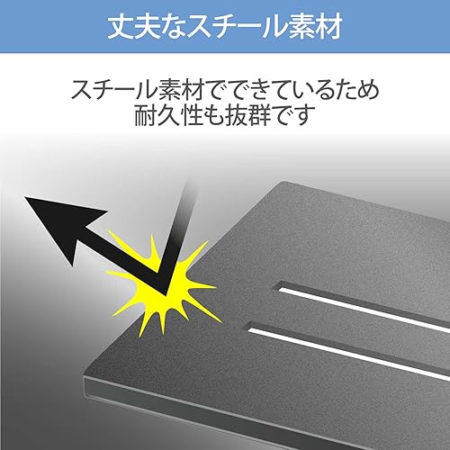 Miniatura 8 de ELECOM TV y monitor estante superior, sostiene altavoces, dispositivos de transmisión, consolas de juegos, decoración del hogar, instalación fácil