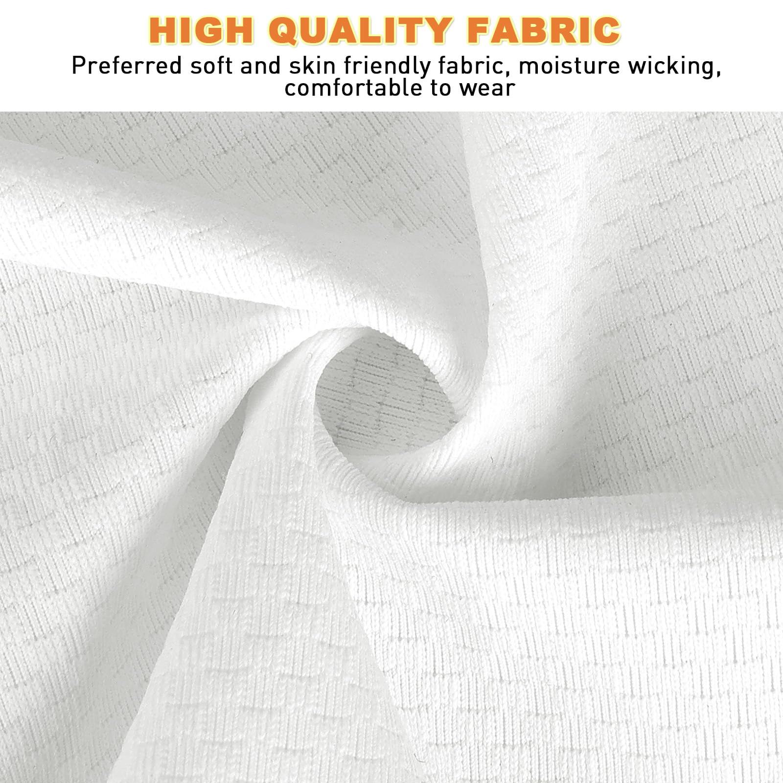 YANIKY Bandanas Skull Caps for Men, Women Skull Cap Helmet Liner, Summer Cycling Hat, Durags for Men, Motorcycle Bandana Sweat Wicking Dew Rags for Sport Travel Running Fitness (White)