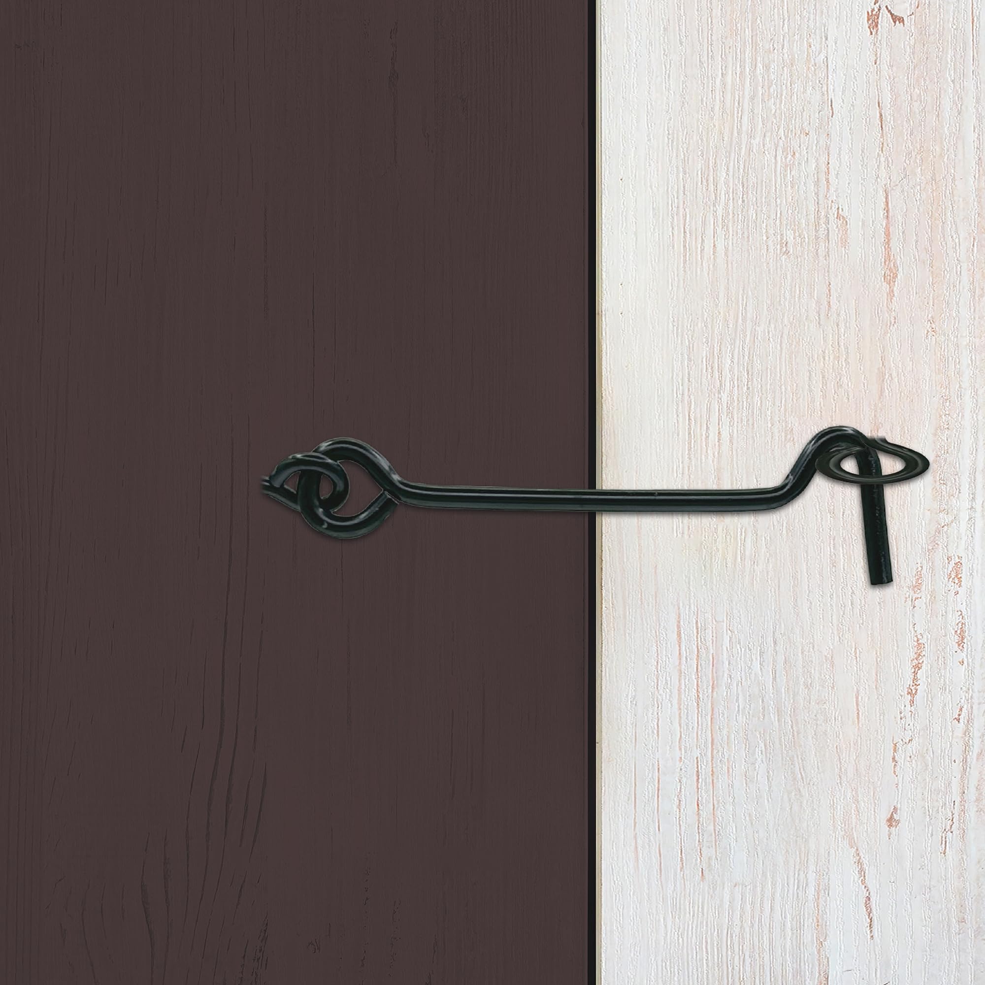 Nuvo Iron Black Screen Door Hardware Kit — Amazon image 9