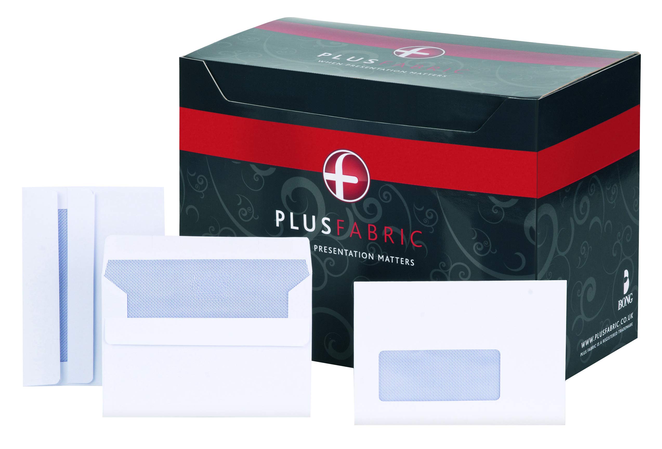 Plus Fabric C6 PressSeal Window Envelopes Pack 500 F22670 863866