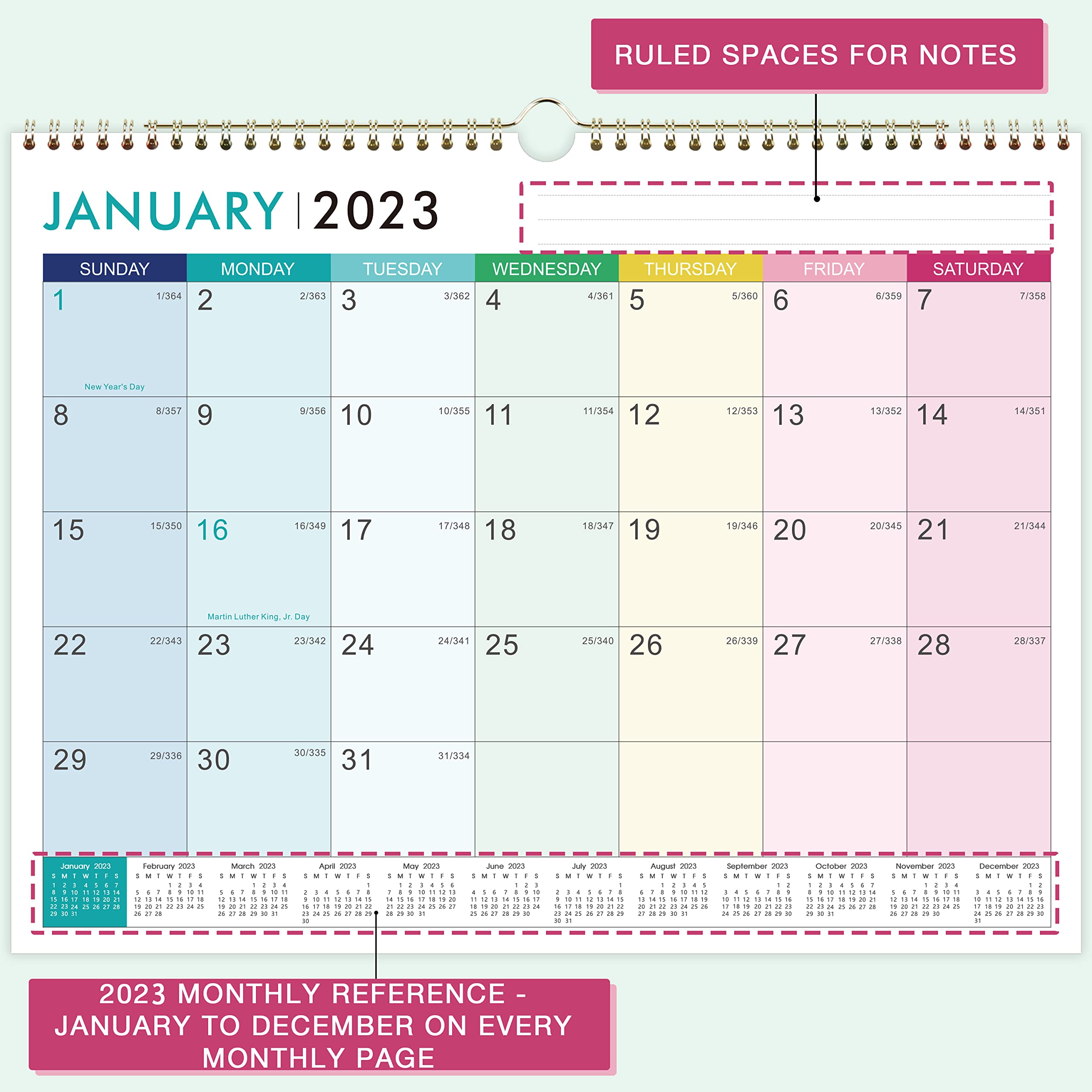 Calendar 20222023 20222023 Wall Calendar, July. 2022 Dec. 2023