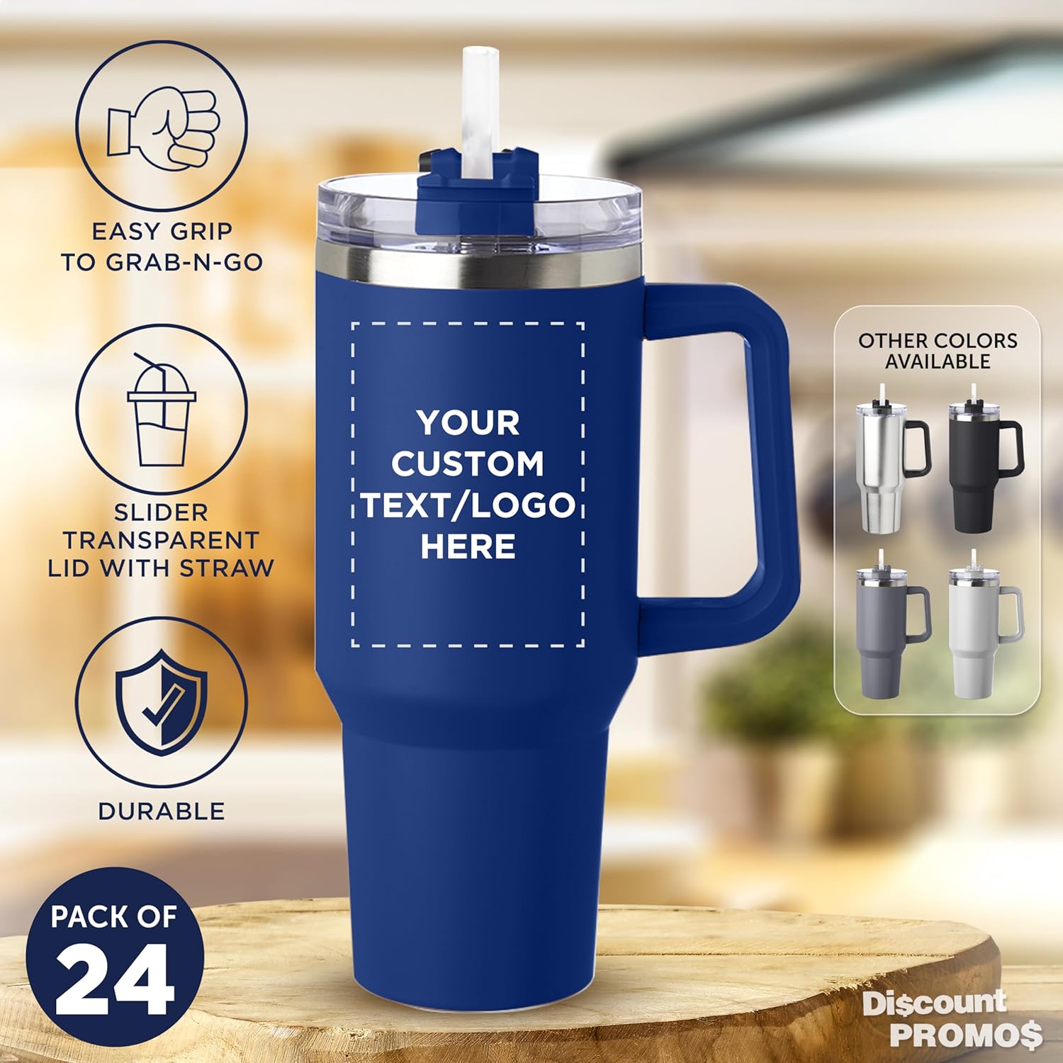 Stay Hydrated in Style: The Ultimate Review of Discount Promos Custom Alps 40 oz Travel Mugs