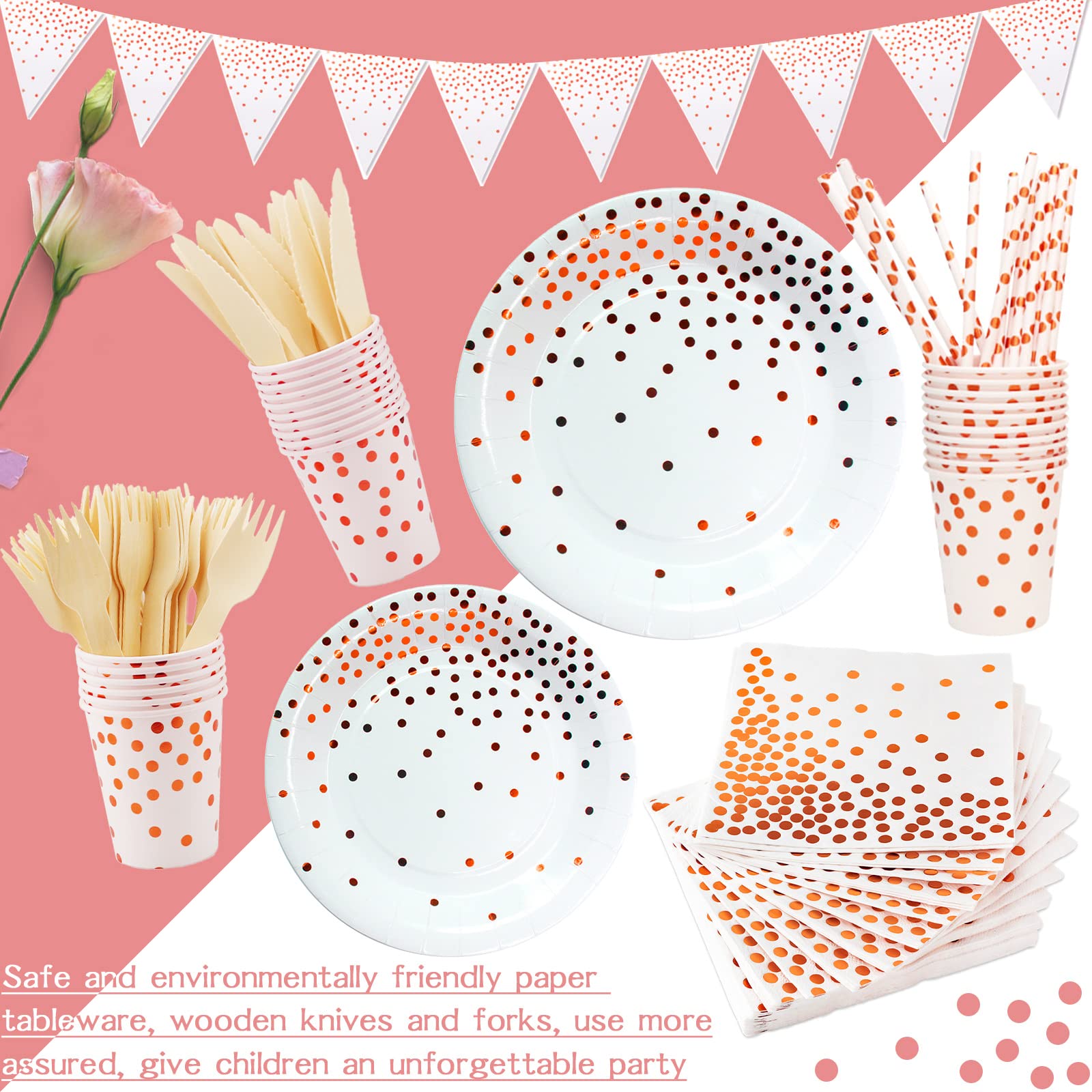 Set Stoviglie Per Feste Gb Party Da 52 Pezzi - Tovaglia, Piatti, Tazze, Tovaglioli E Striscione Compleanno, Tema Lilo & Stitch - Foto 7